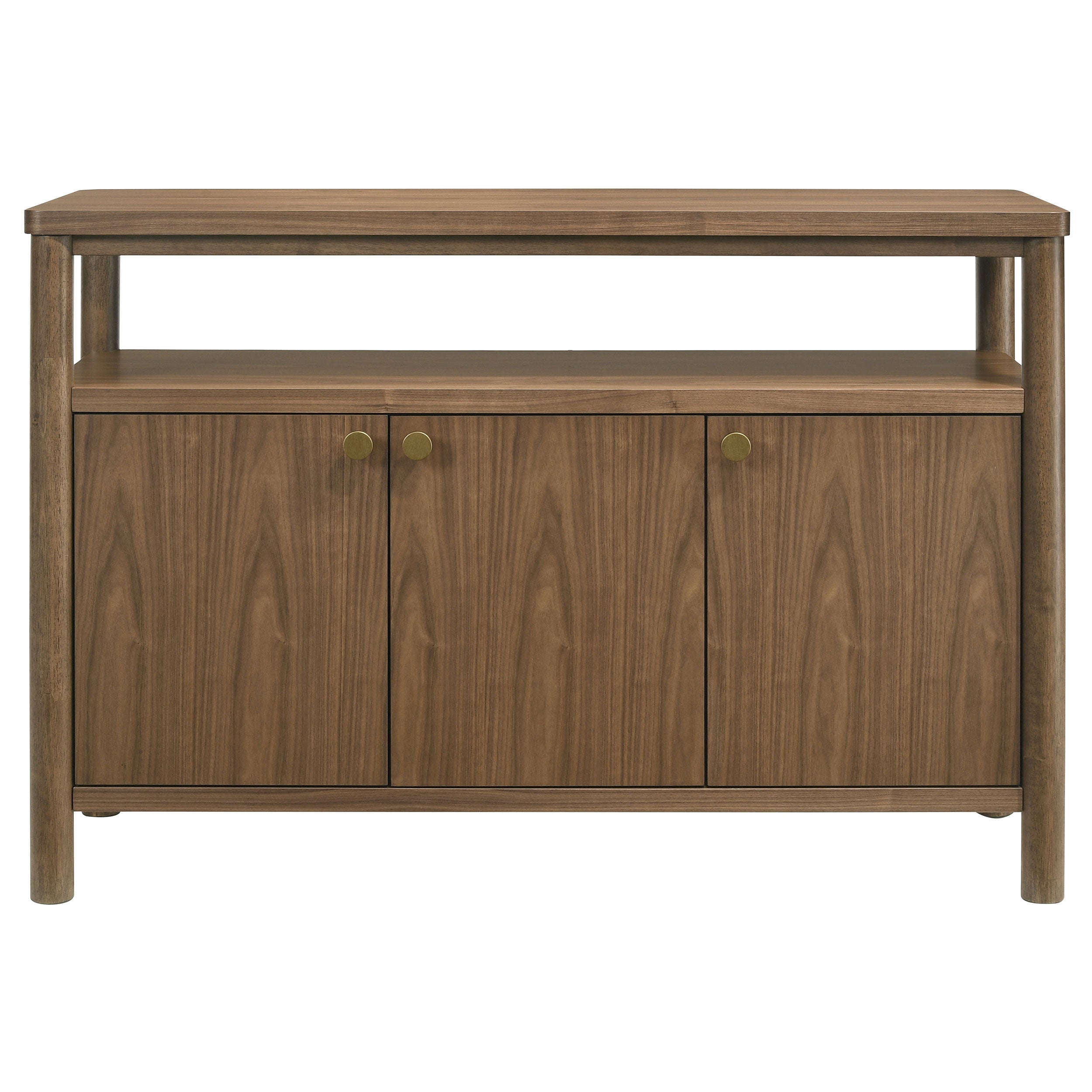 Crestmore 52-inch Dining Cabinet Sideboard Buffet Walnut — view 3