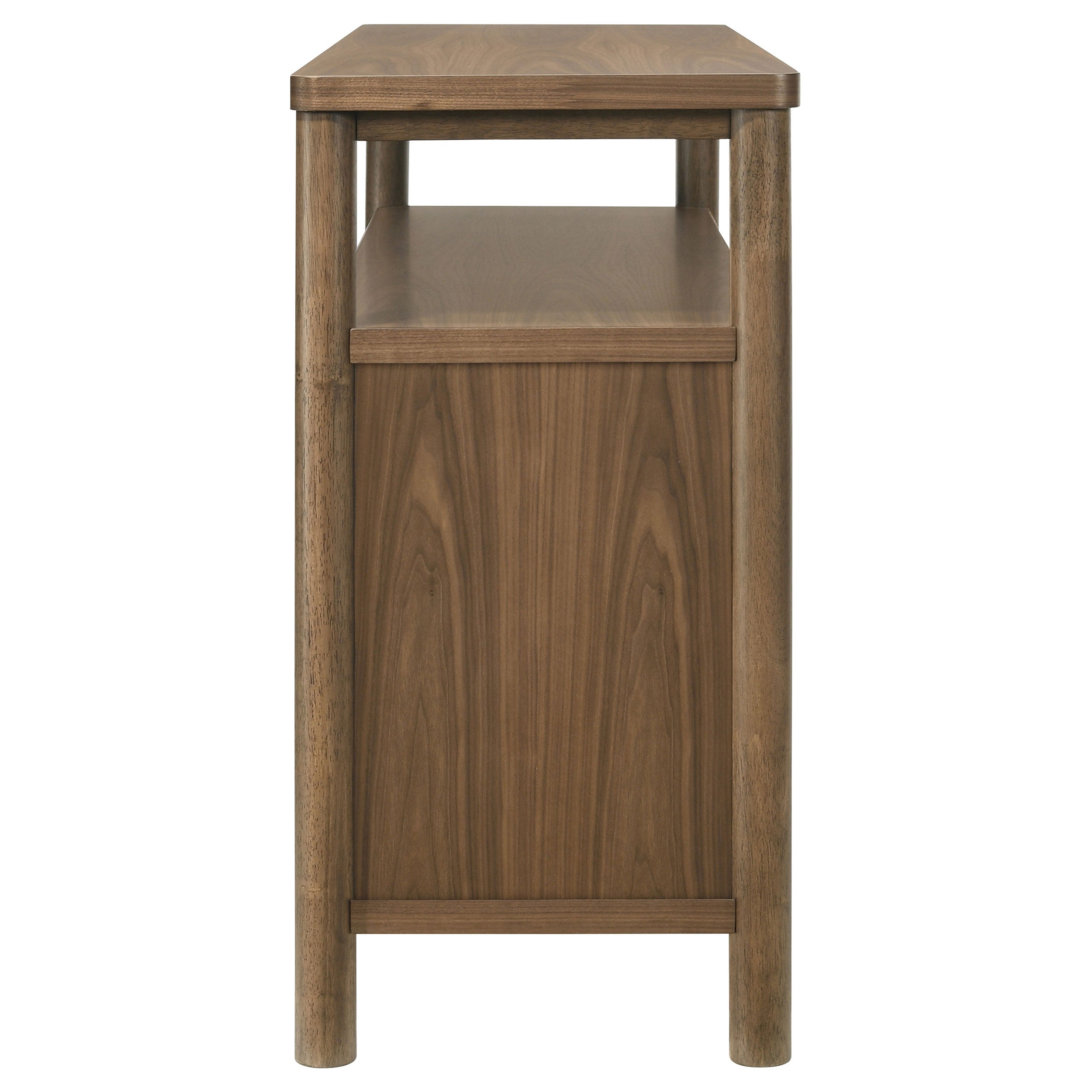 Crestmore 52-inch Dining Cabinet Sideboard Buffet Walnut — view 8