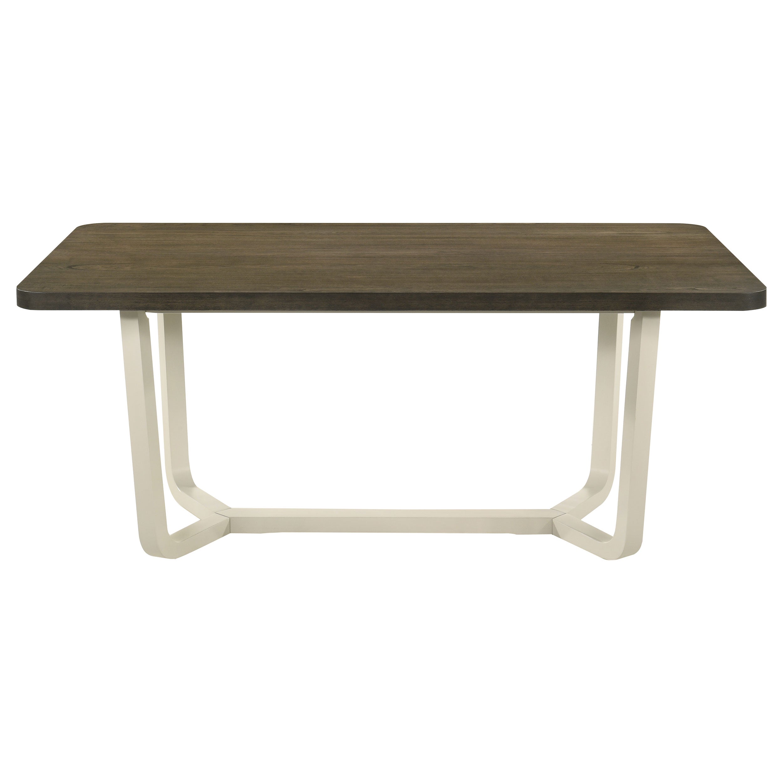 Biloxi 7-piece 71-inch Rectangular Dining Set Greyish Brown — view 4