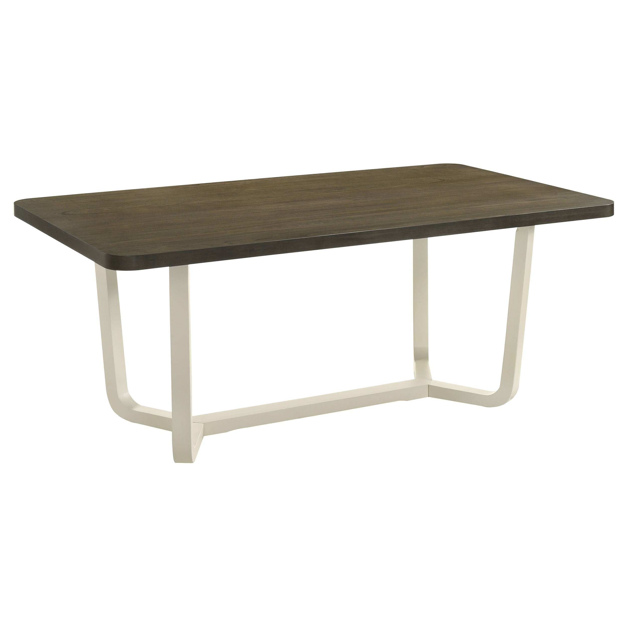 Biloxi 71-inch Rectangular Wood Dining Table Greyish Brown — view 1