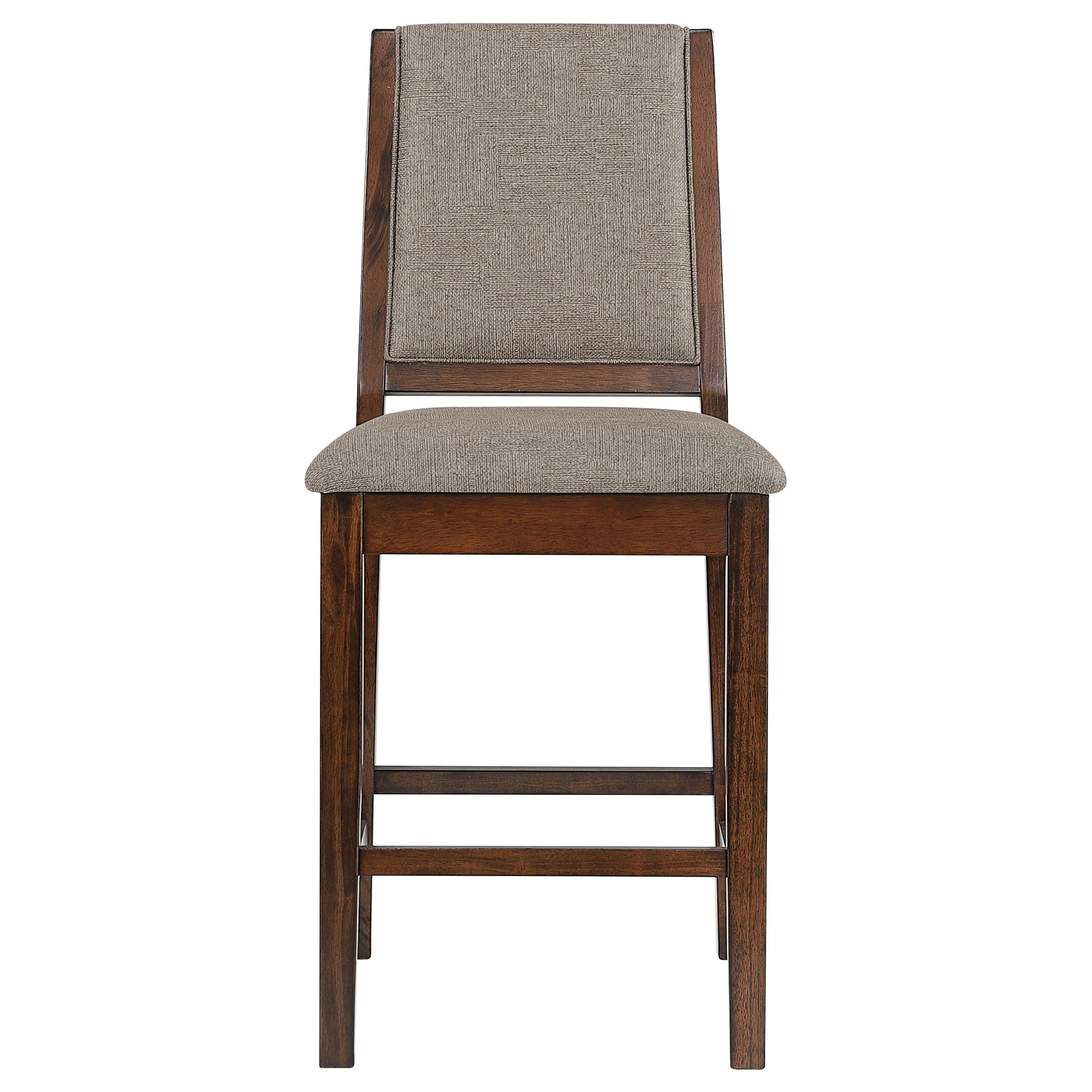 Patterson Upholstered Counter Chair Mango Oak (Set of 2) — view 4
