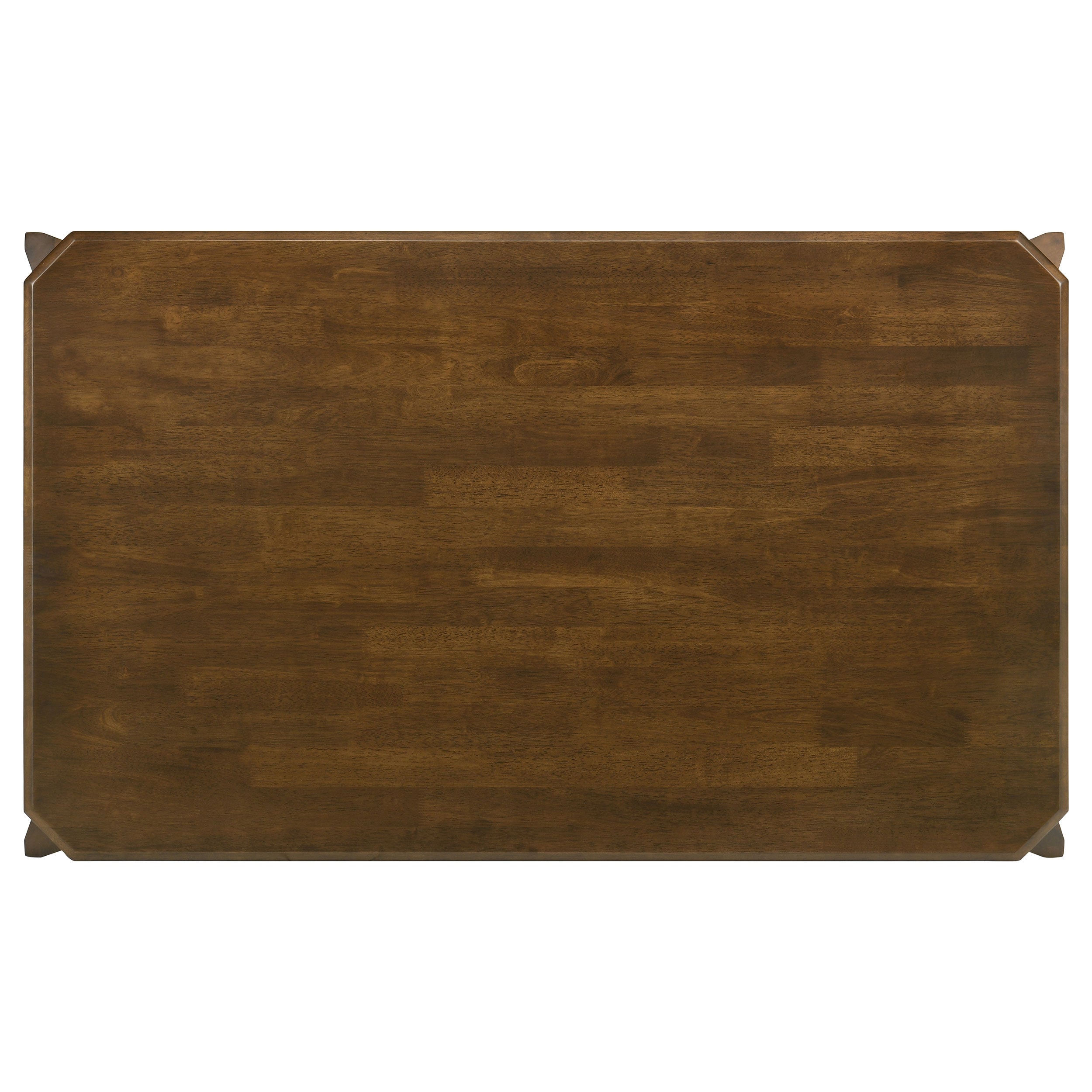 Almonte 5-piece 59-inch Rectangular Dining Set Dark Brown — view 6