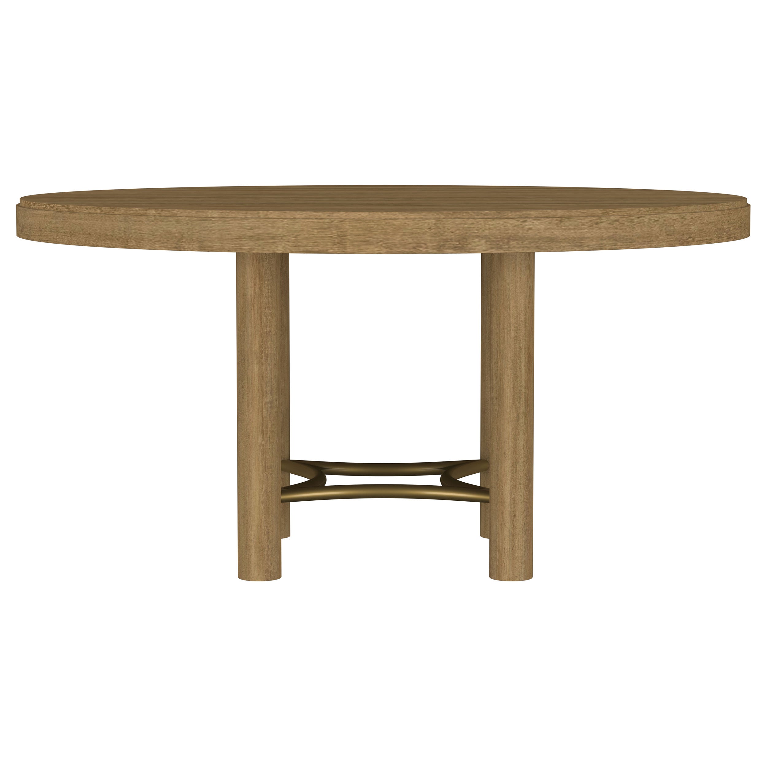 Arini 7-piece Round Dining Table Set Sand Wash and Black — view 4