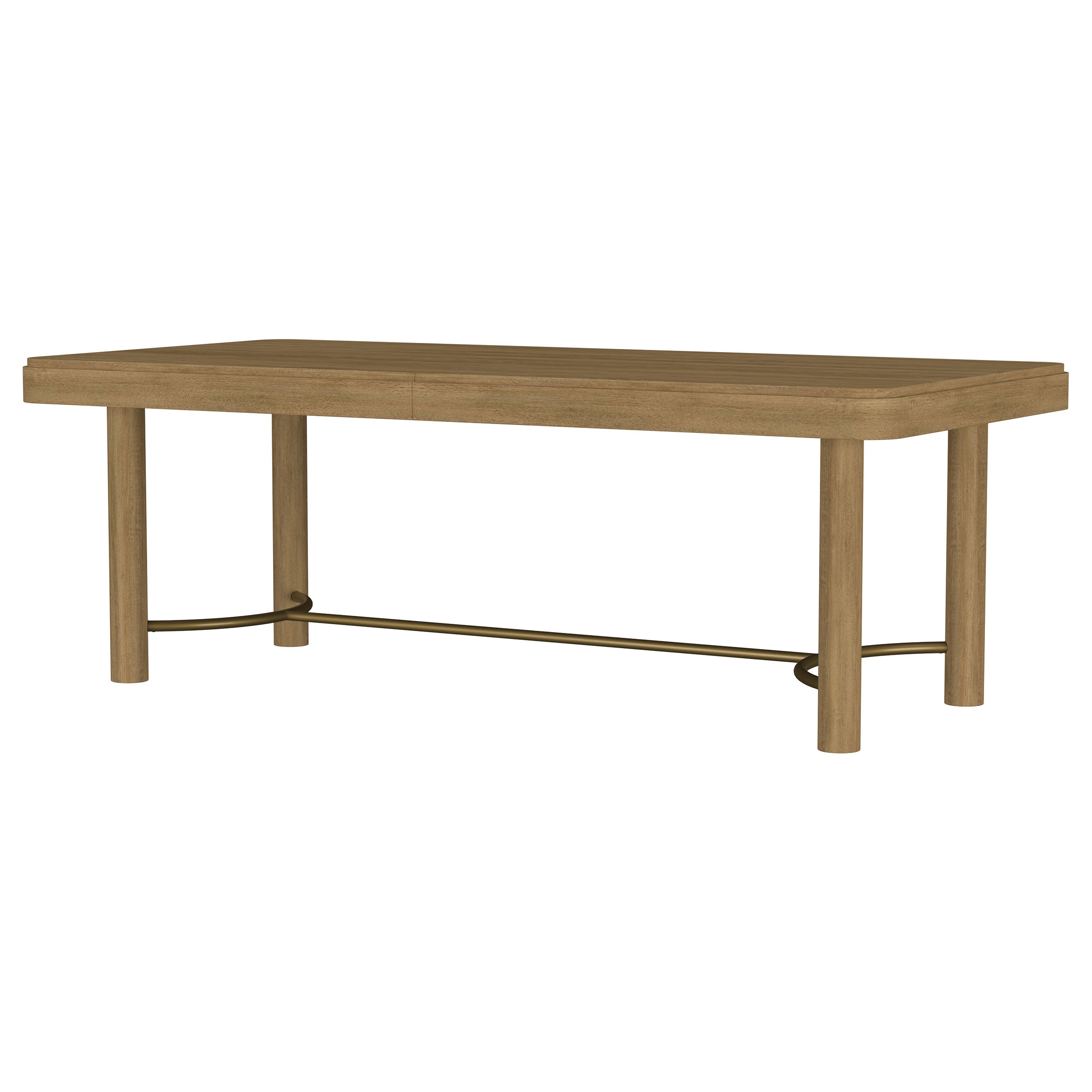 Arini 104-inch Extension Leaf Dining Table Sand Wash — view 6
