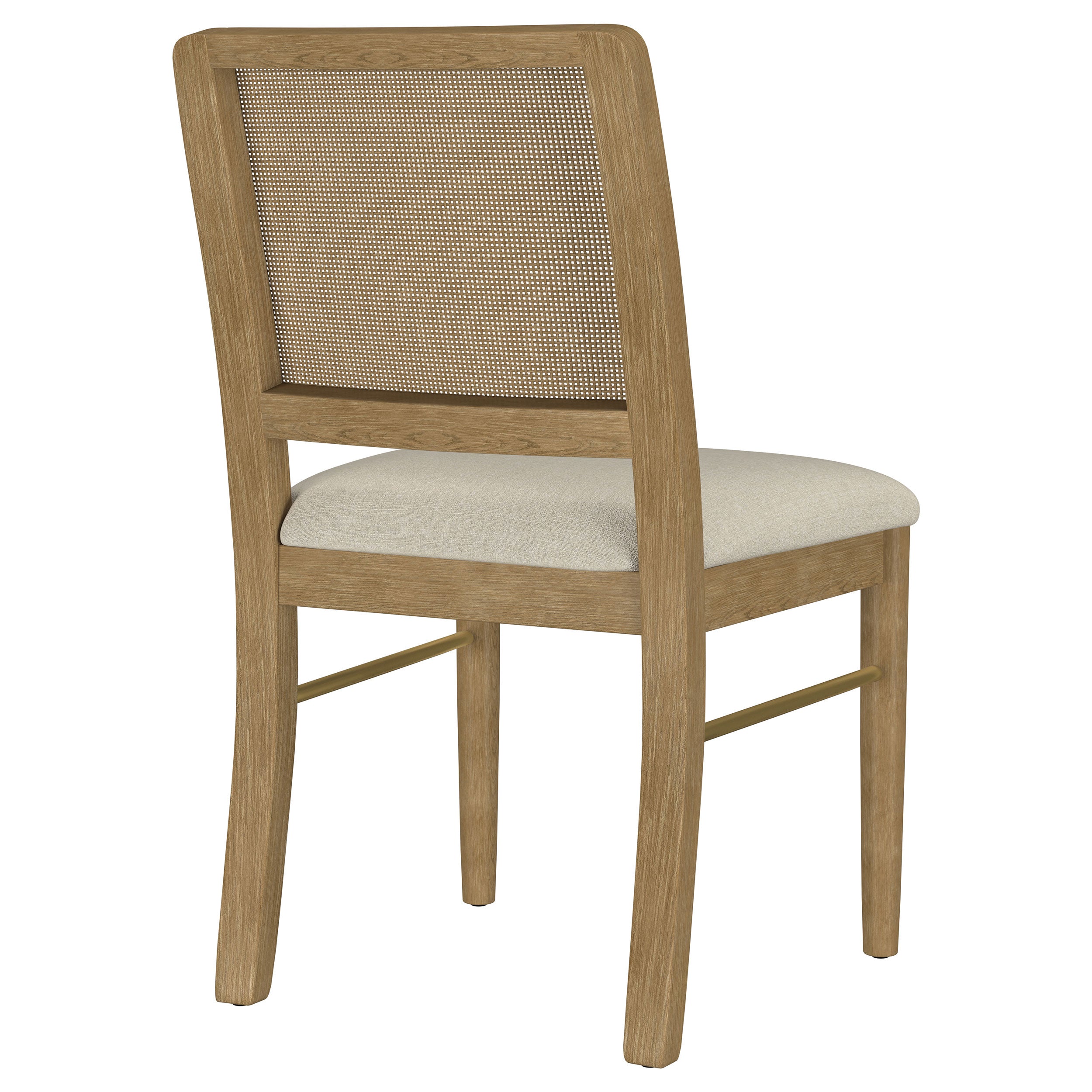 Arini Rattan Cane Dining Side Chair Sand Wash (Set of 2) — view 9