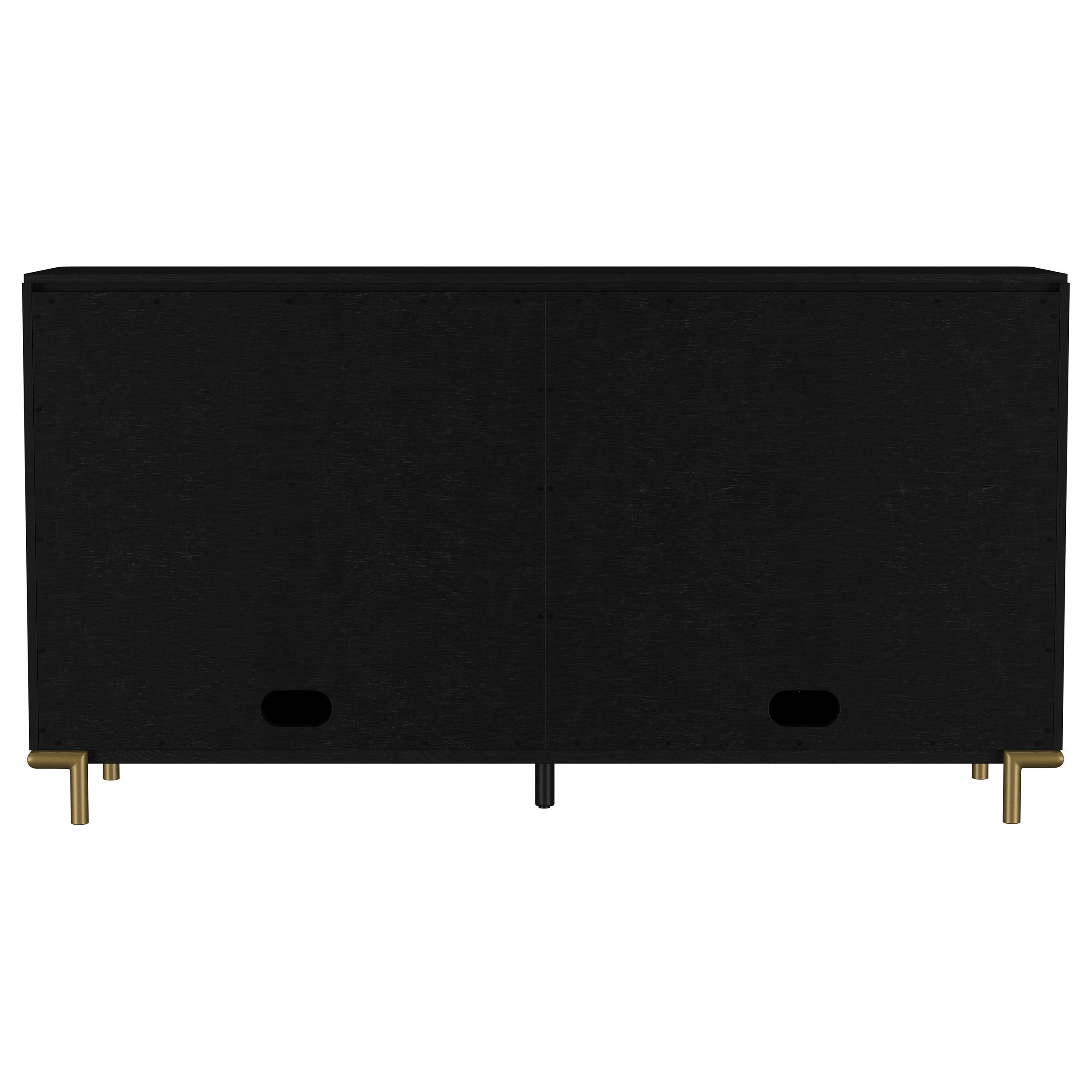 Arini 2-drawer Cane Door Dining Sideboard Server Black — view 8