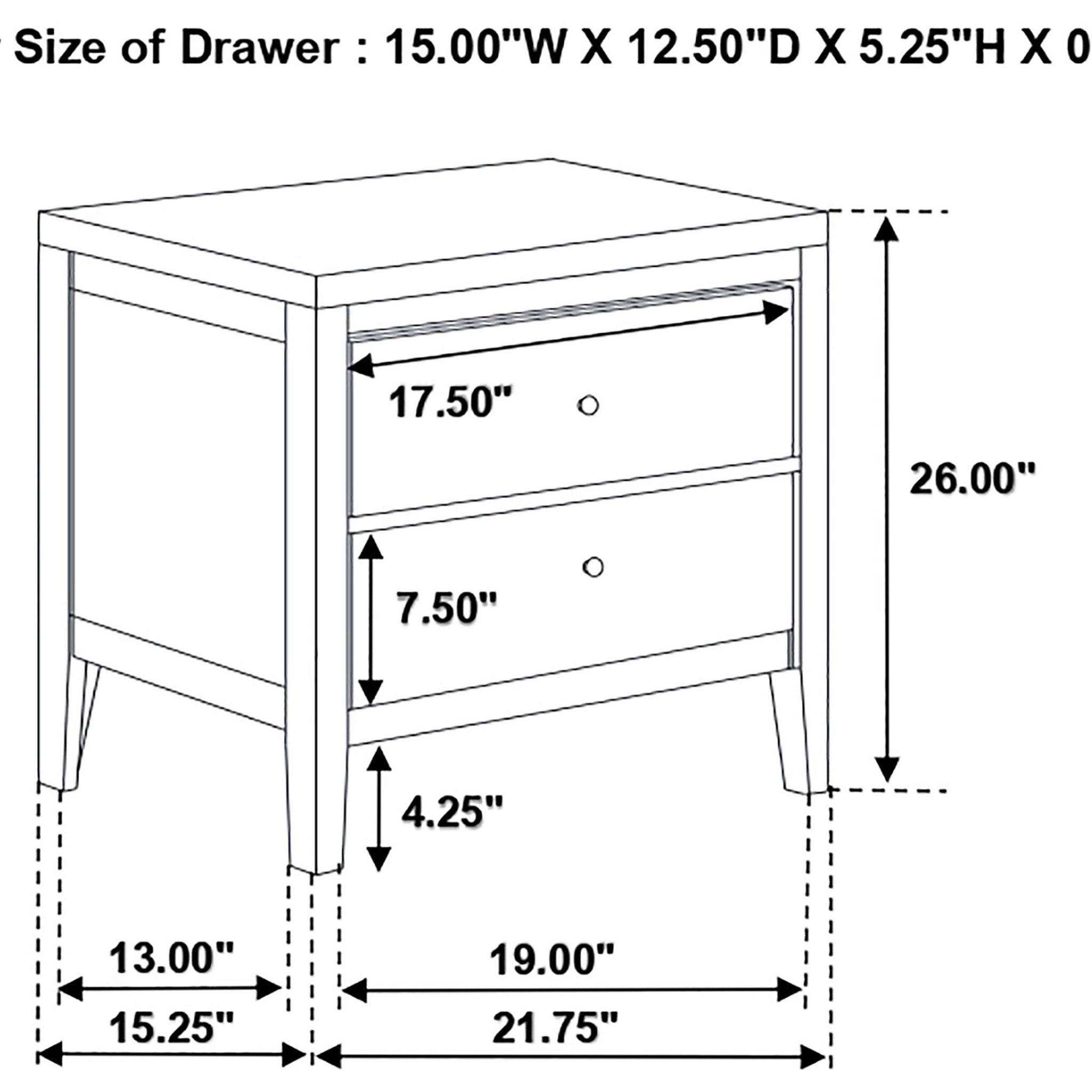 Carlton 4-piece Queen Bedroom Set Cappuccino