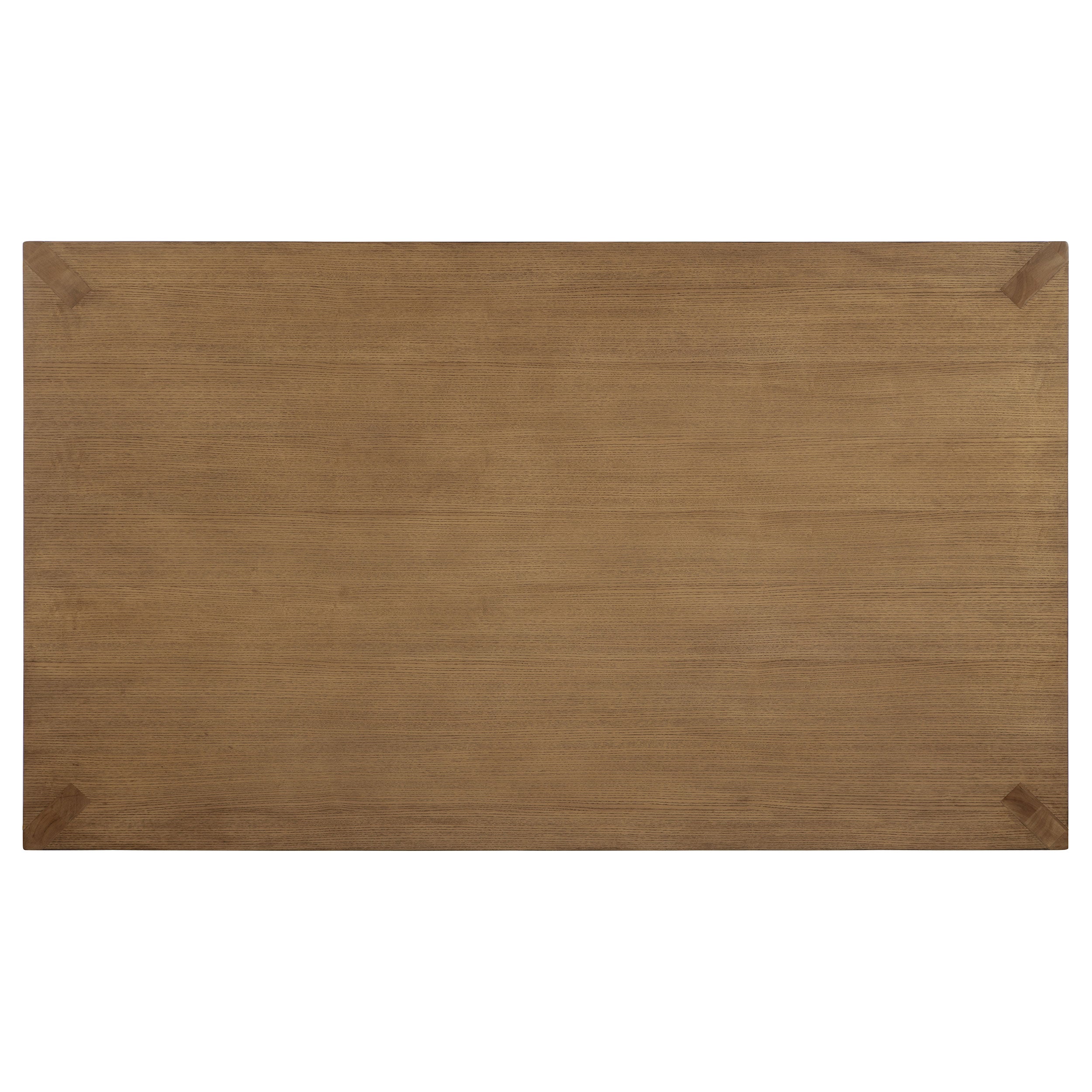 Bruner 7-piece 72-inch Rectangular Dining Set Natural Brown — view 6