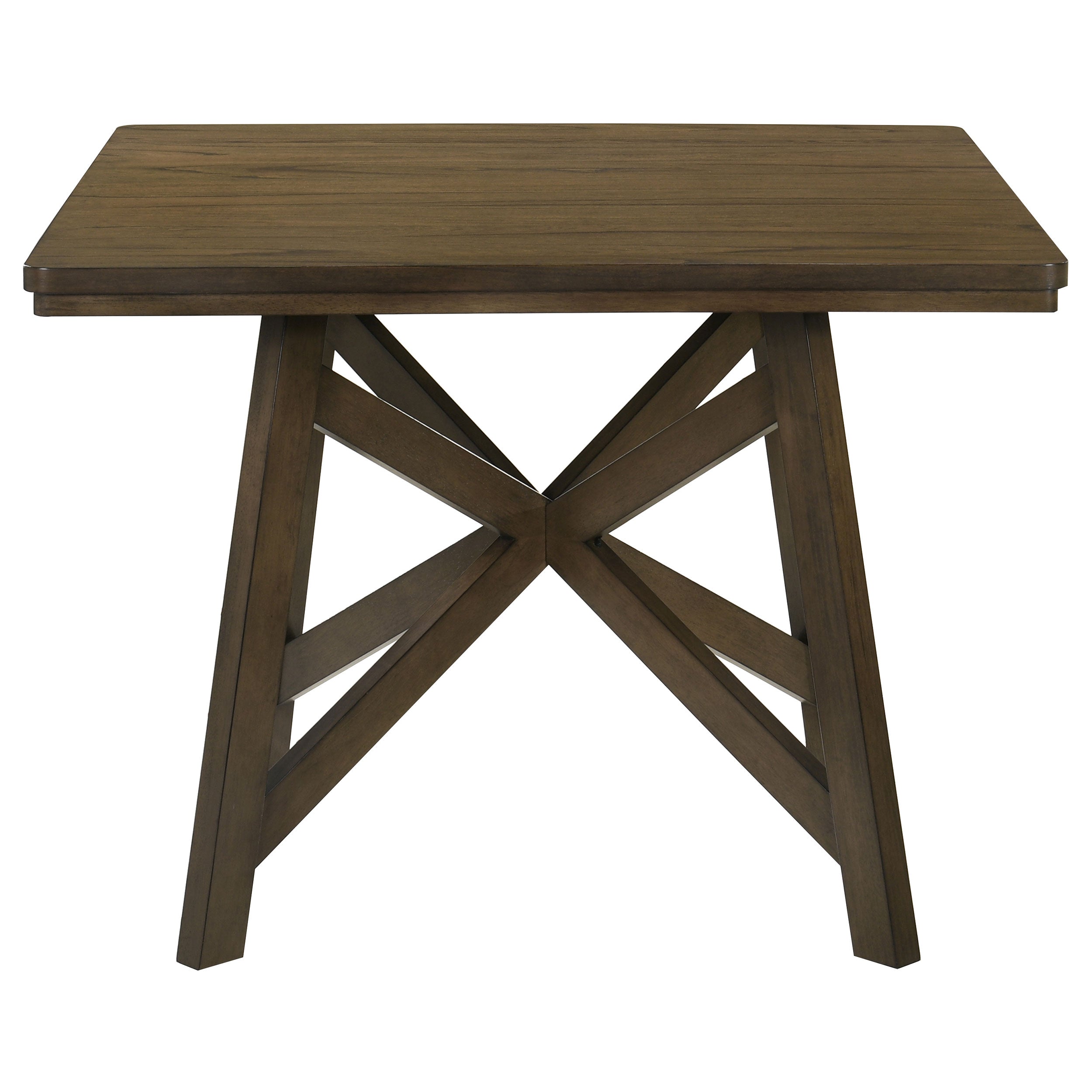 Canfield 47-inch Square Counter Height Dining Table Brown — view 3