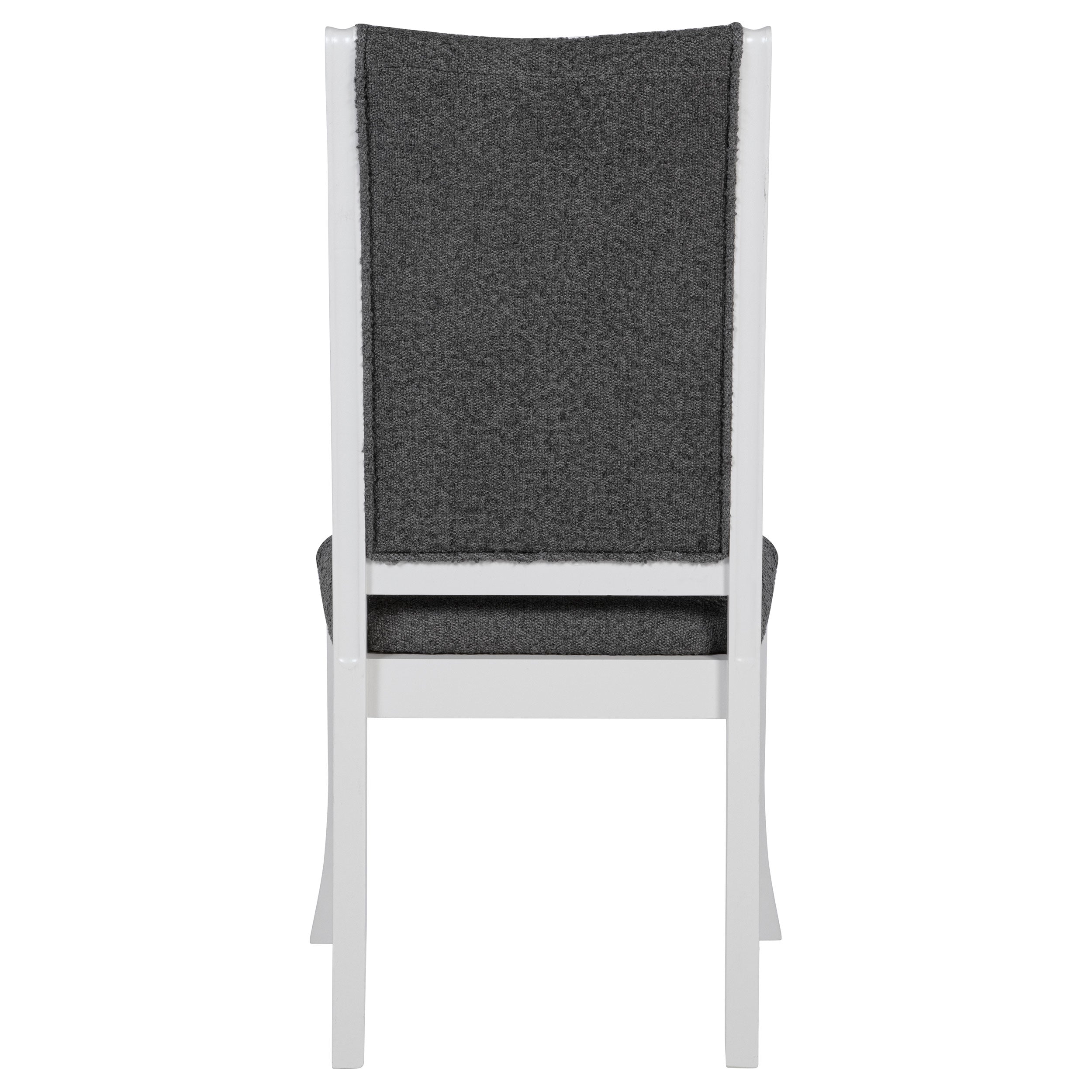 Judd Upholstered Dining Side Chair Pearl White (Set of 2) — view 8