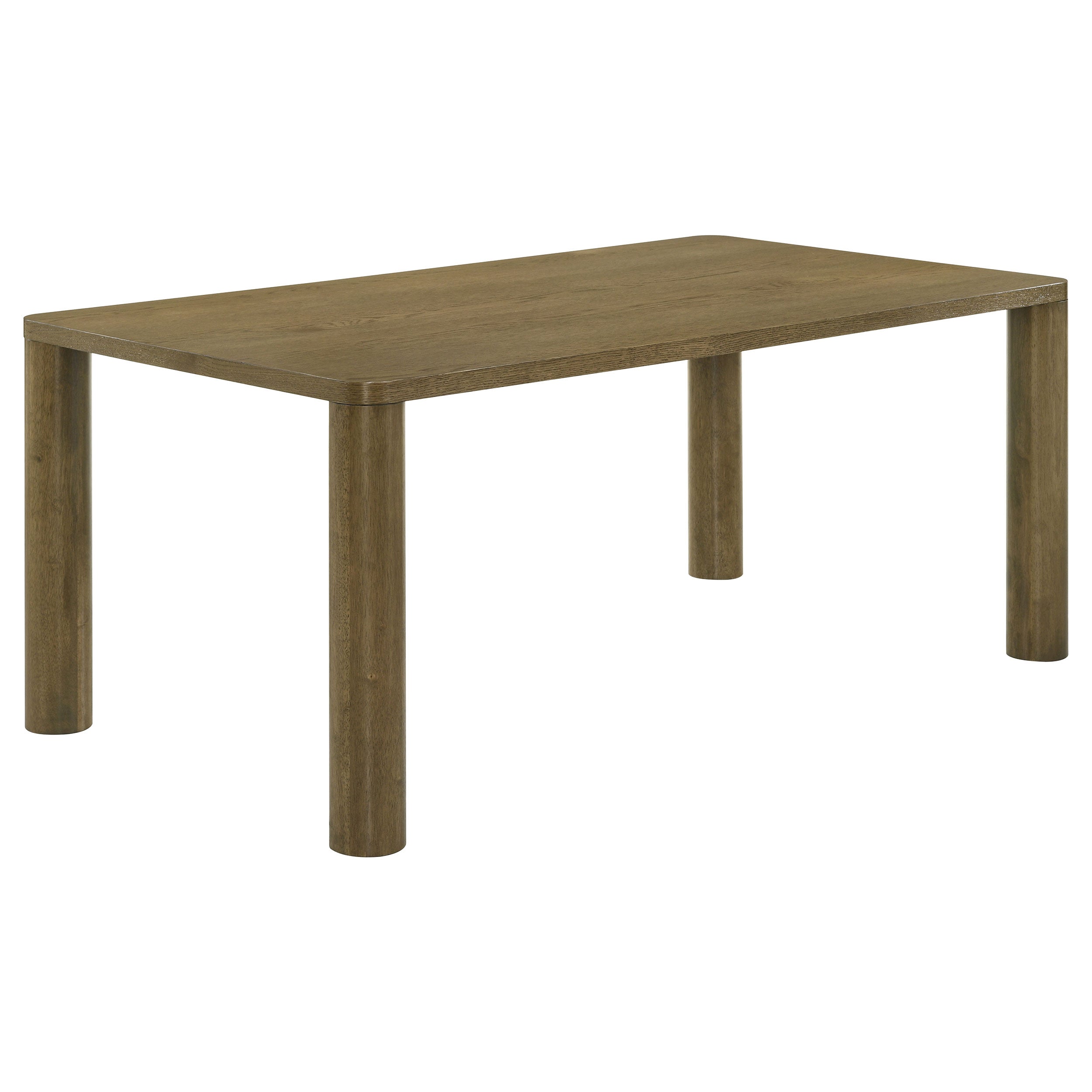 Castlewood 5-piece 71-inch Rectangular Dining Set Brown Oak — view 3