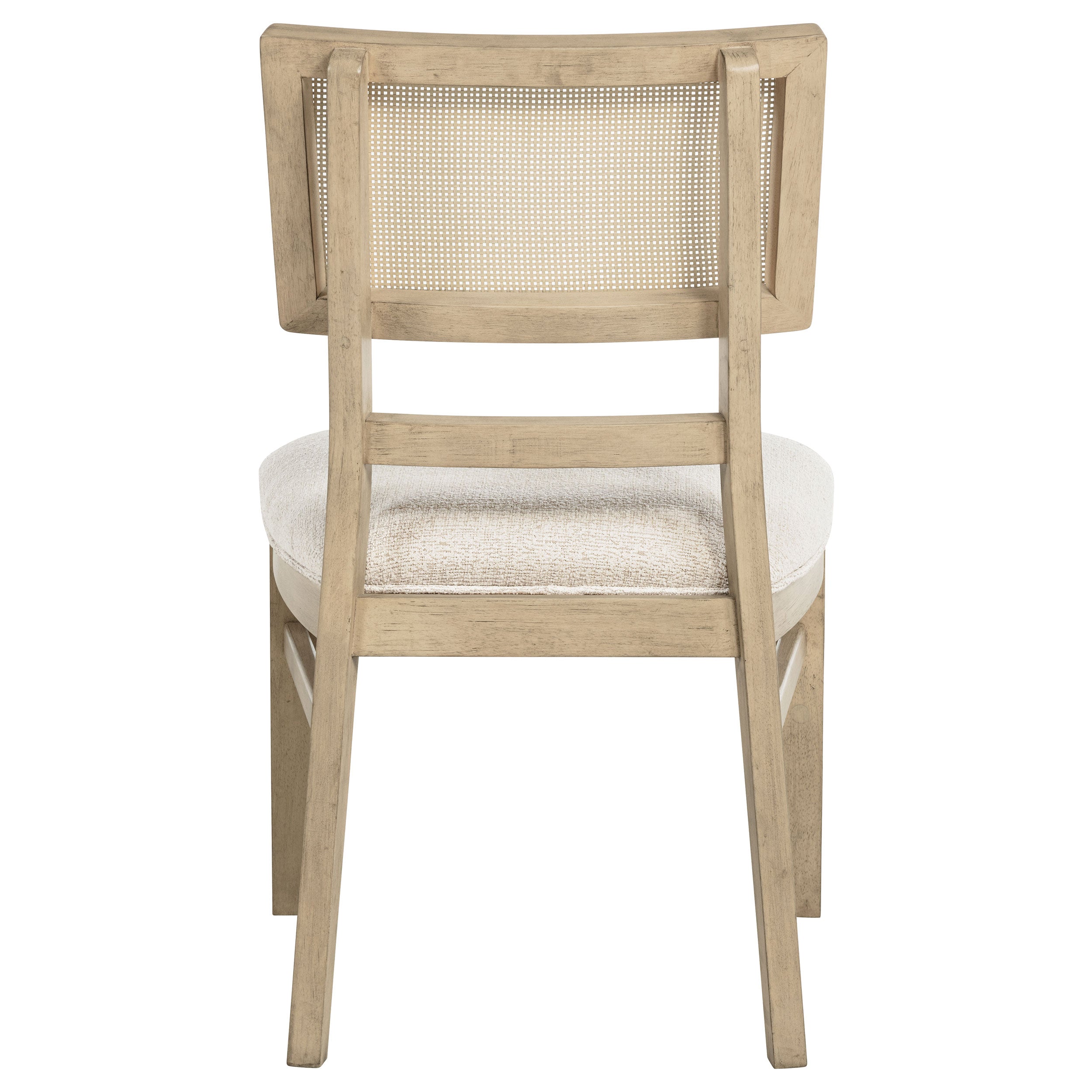 Kailani Rattan Cane Dining Side Chair Beige Oak (Set of 2) — view 8