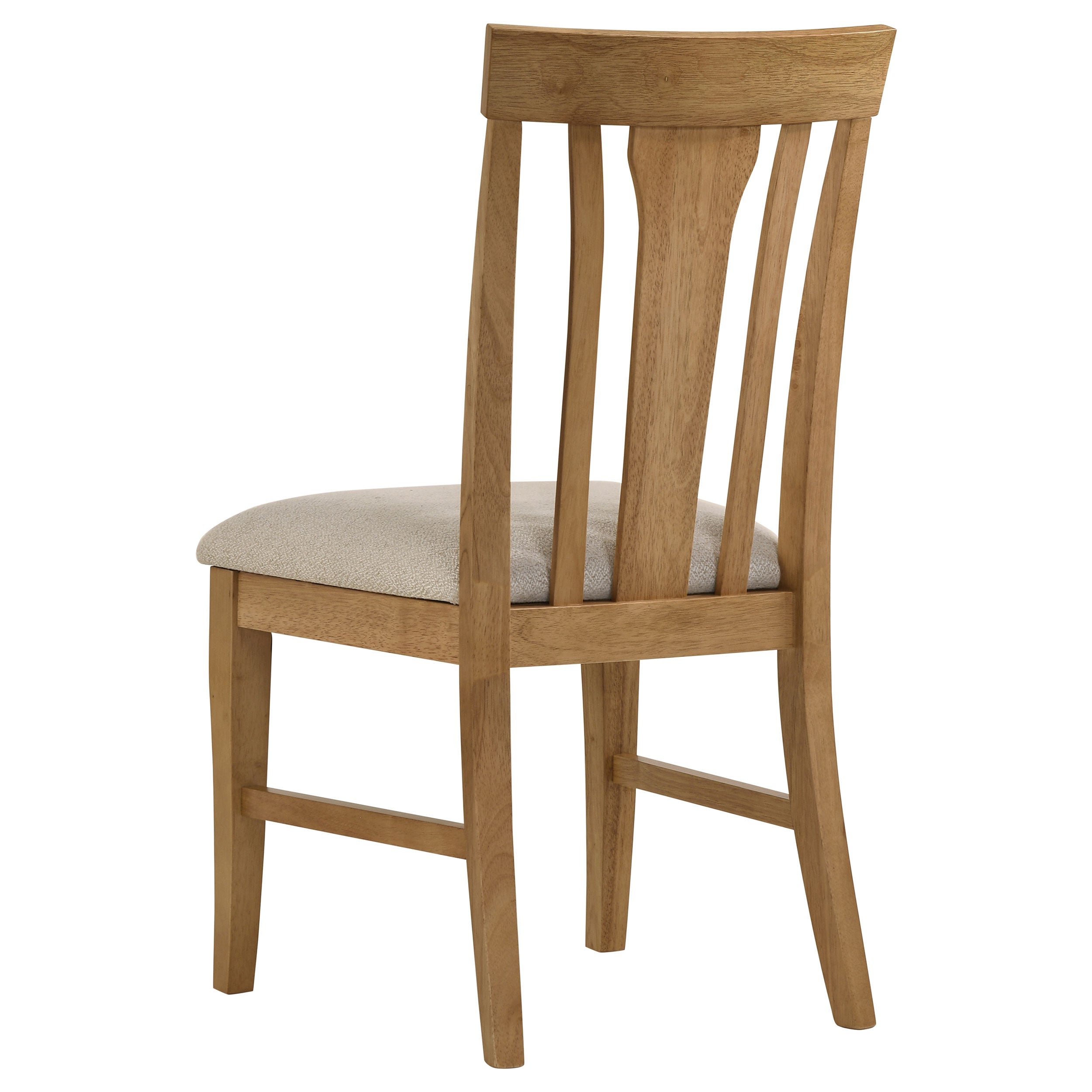 Hartville 5-piece Round Dining Table Set Natural Light Brown — view 9
