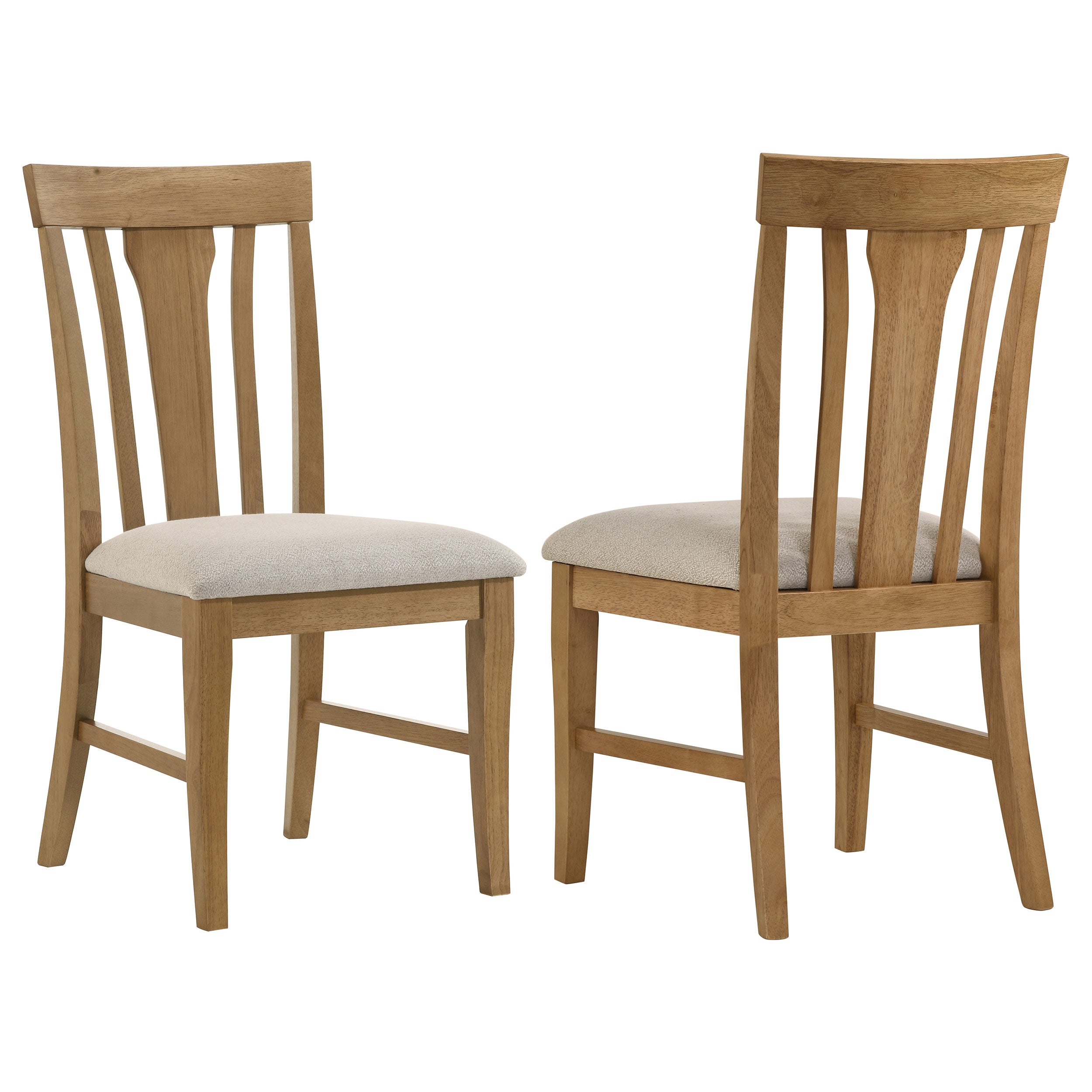 Hartville Dining Side Chair Natural Light Brown (Set of 2) — view 1