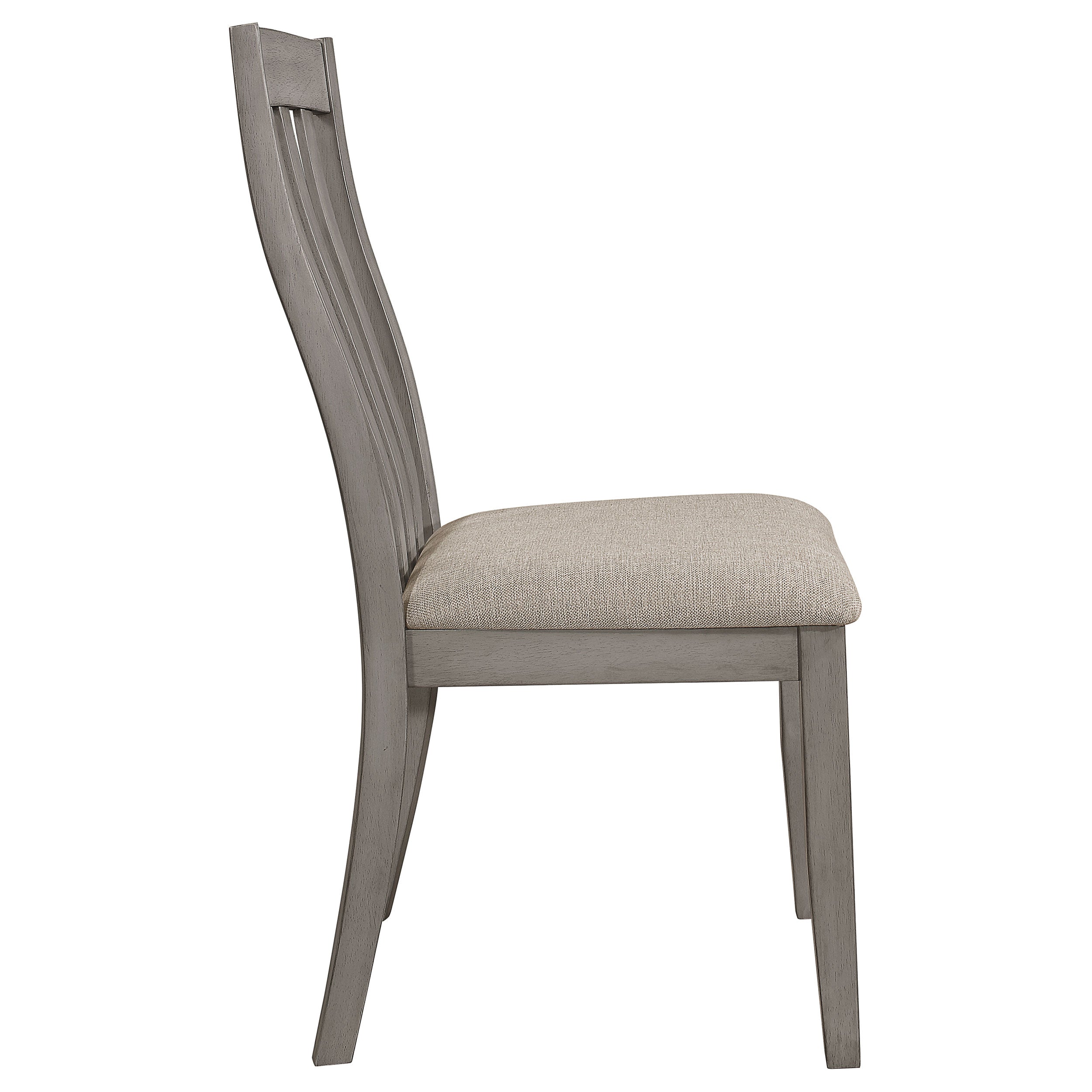 Nogales Wood Dining Side Chair Coastal Grey (Set of 2) — view 6