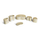 Elegant Natural Marble Bathroom Accessories Set