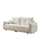 2 Seater Cushion Comfortable Sofas With 2 Cushions And 2 Ball Pillows