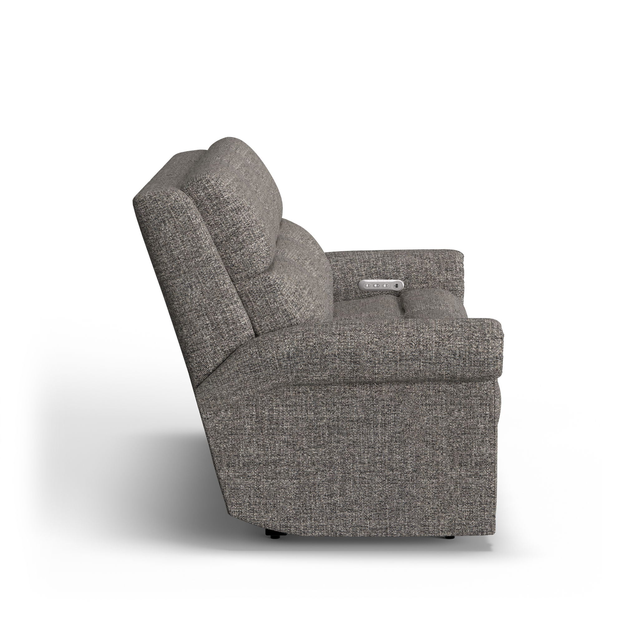 Bernard - Power Reclining Sofa With Console, Power Headrest, & Lumbar