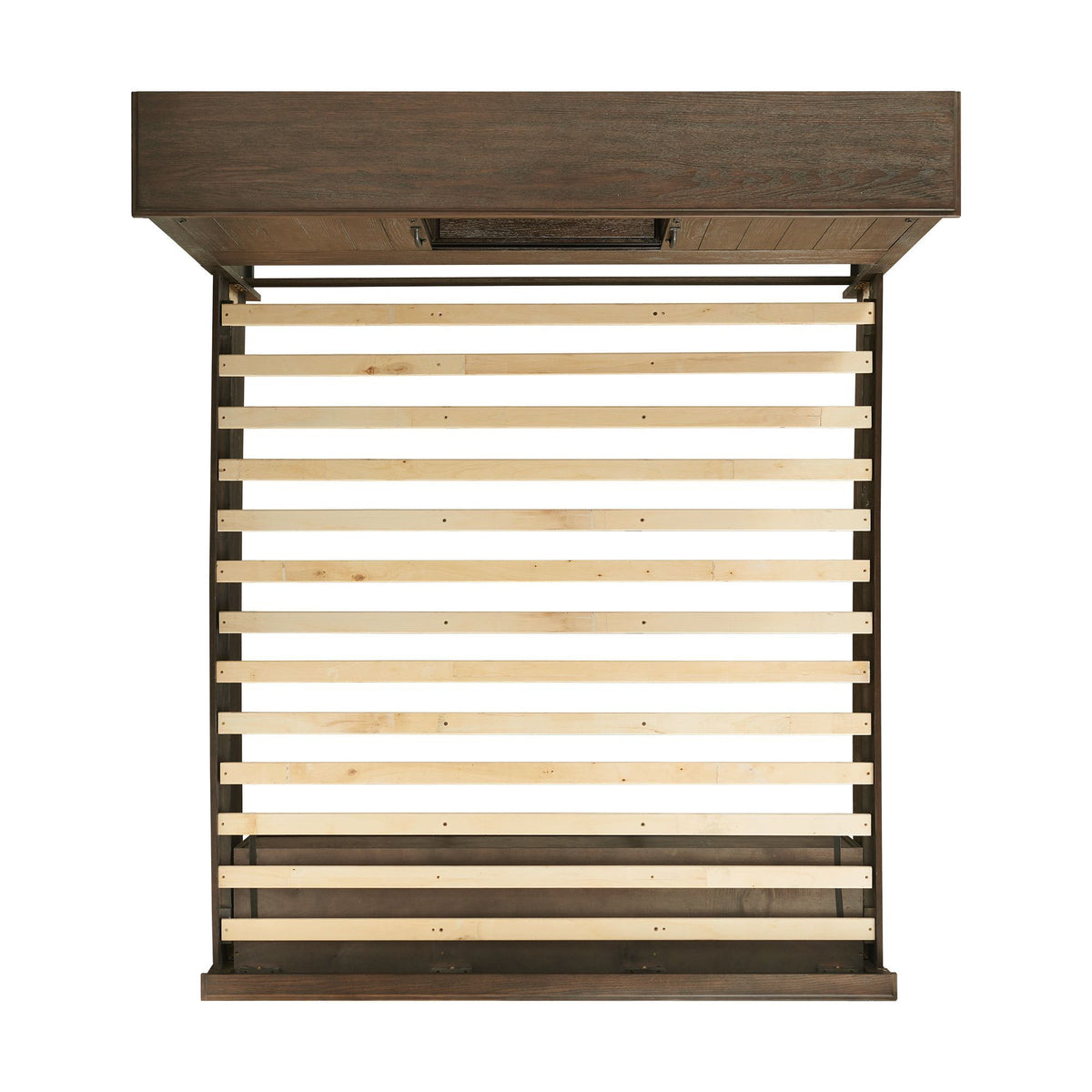 Scott Platform Storage Bed in Dark Brown by Elements International, view 7