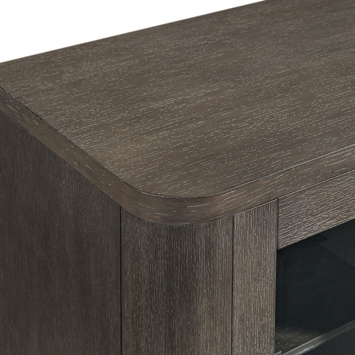 Hollywood Park Server in Dark Gray by Elements International, view 4