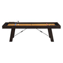 Titus - 108" Shuffleboard Table - Brown