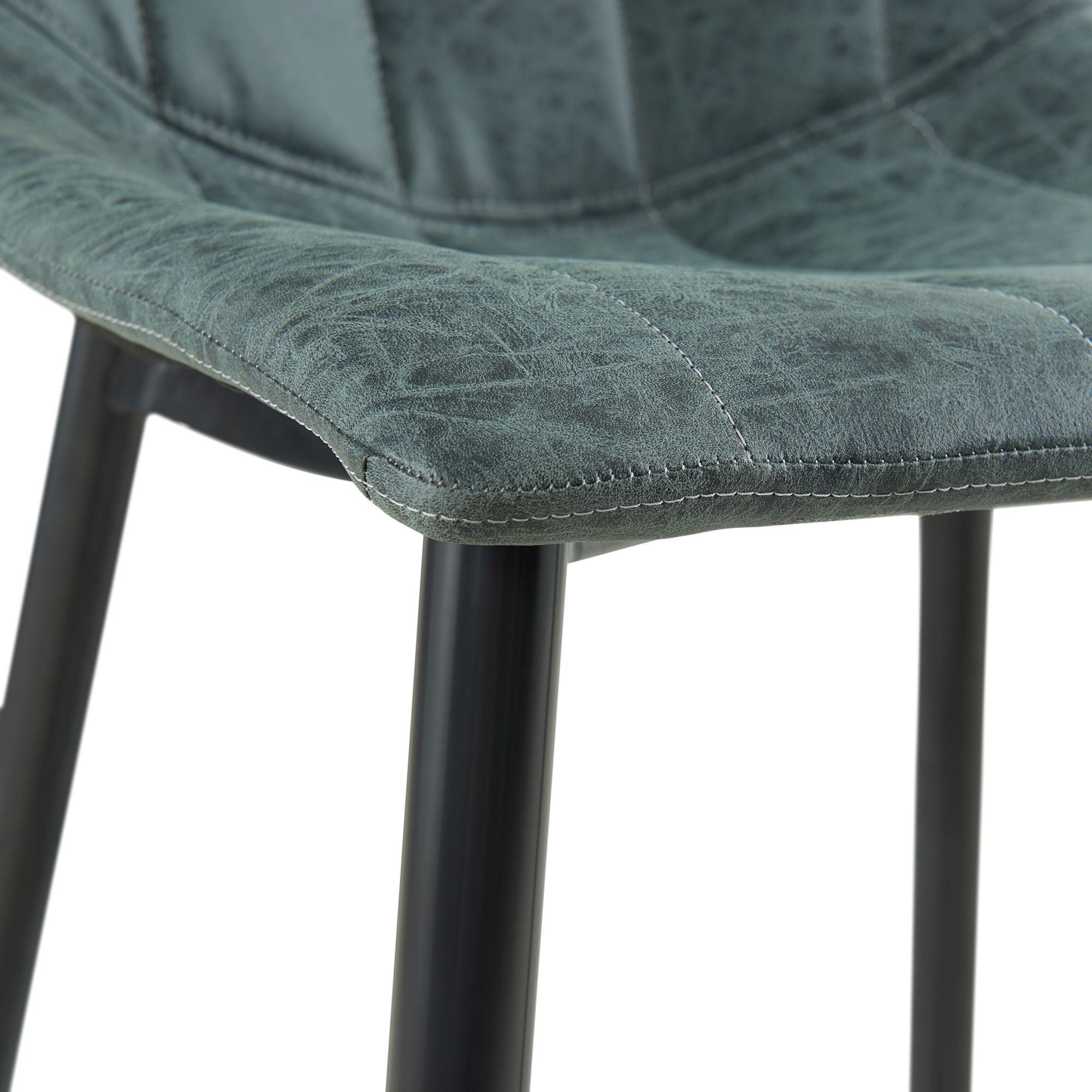 Riko - 5 Piece Counter Height Dining Set (Table & Four Chairs) - White