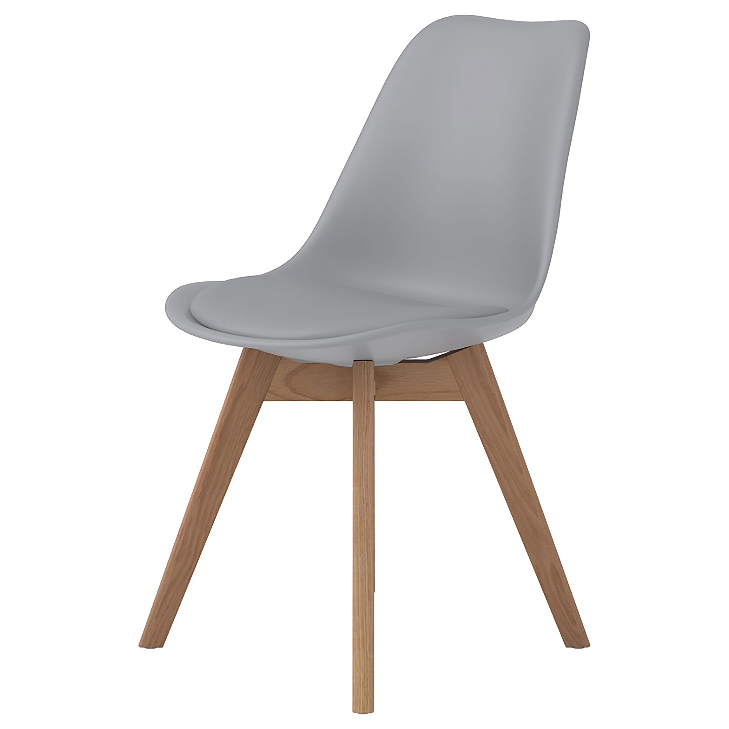 Caballo Polypropylene Dining Side Chair Grey (Set of 2) — view 5