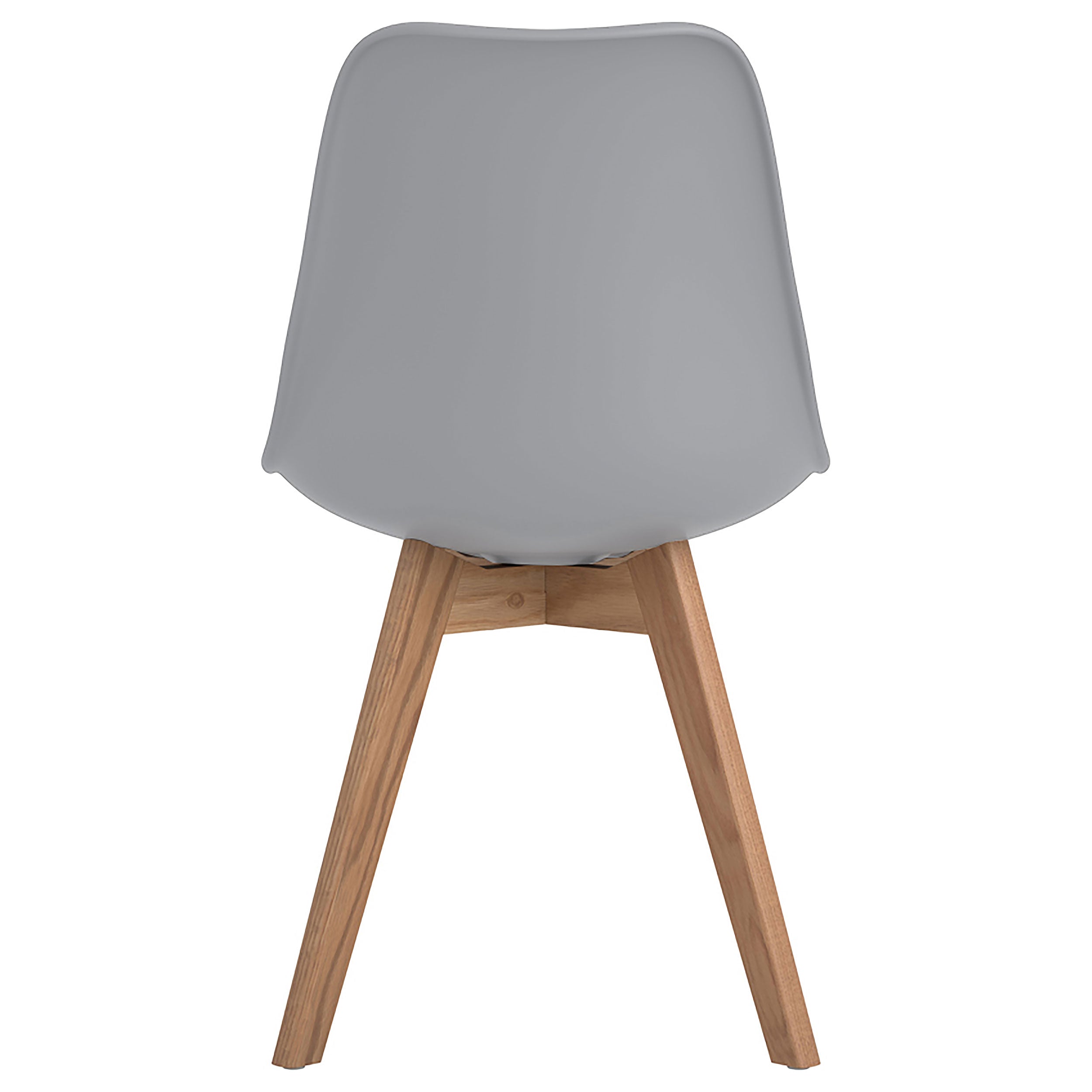 Caballo Polypropylene Dining Side Chair Grey (Set of 2) — view 8