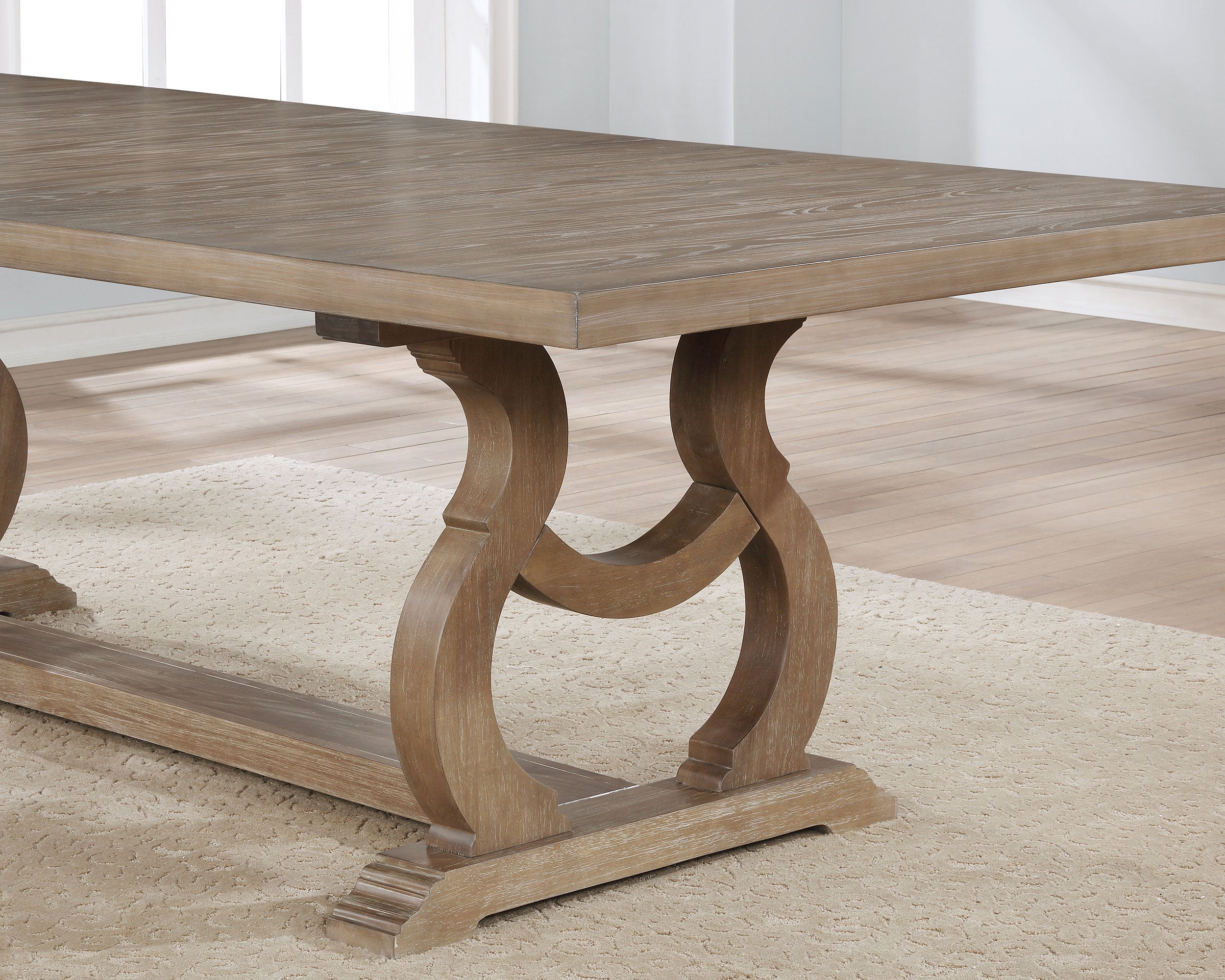 Brockway 5-piece Extension Leaf Dining Set Barley Brown — view 7