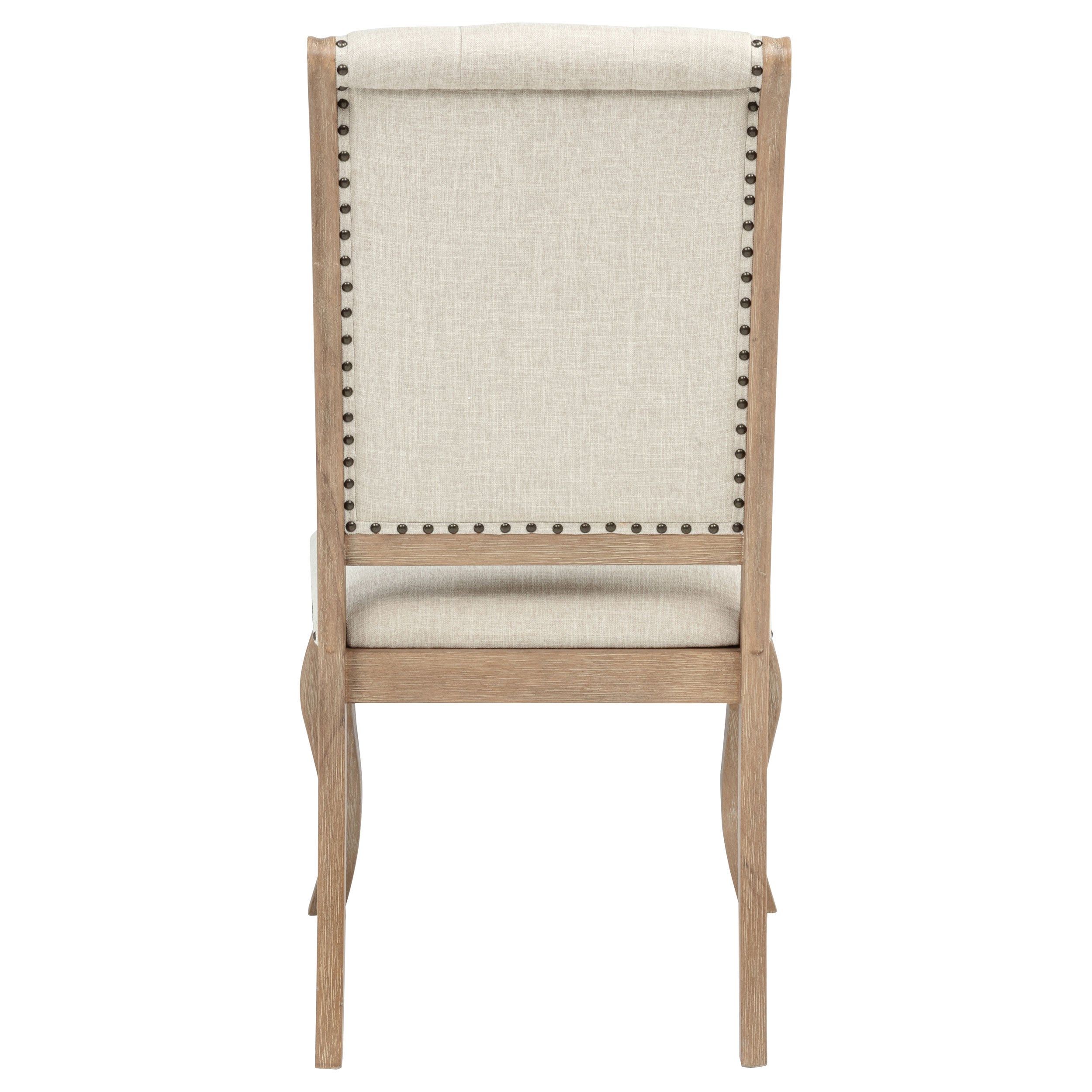 Brockway Upholstered Dining Chair Barley Brown (Set of 2) — view 8