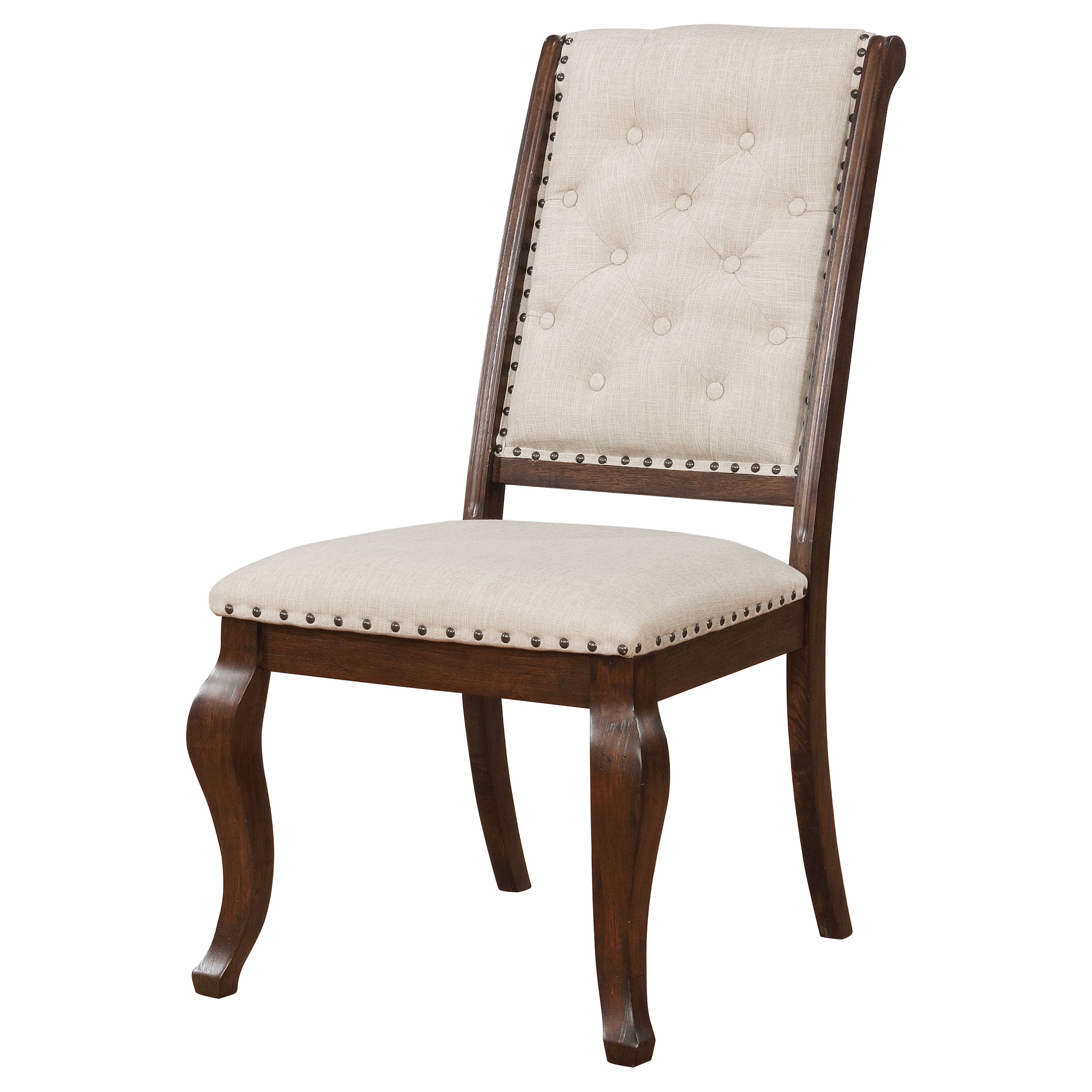 Brockway Upholstered Dining Chair Barley Java (Set of 2) — view 4
