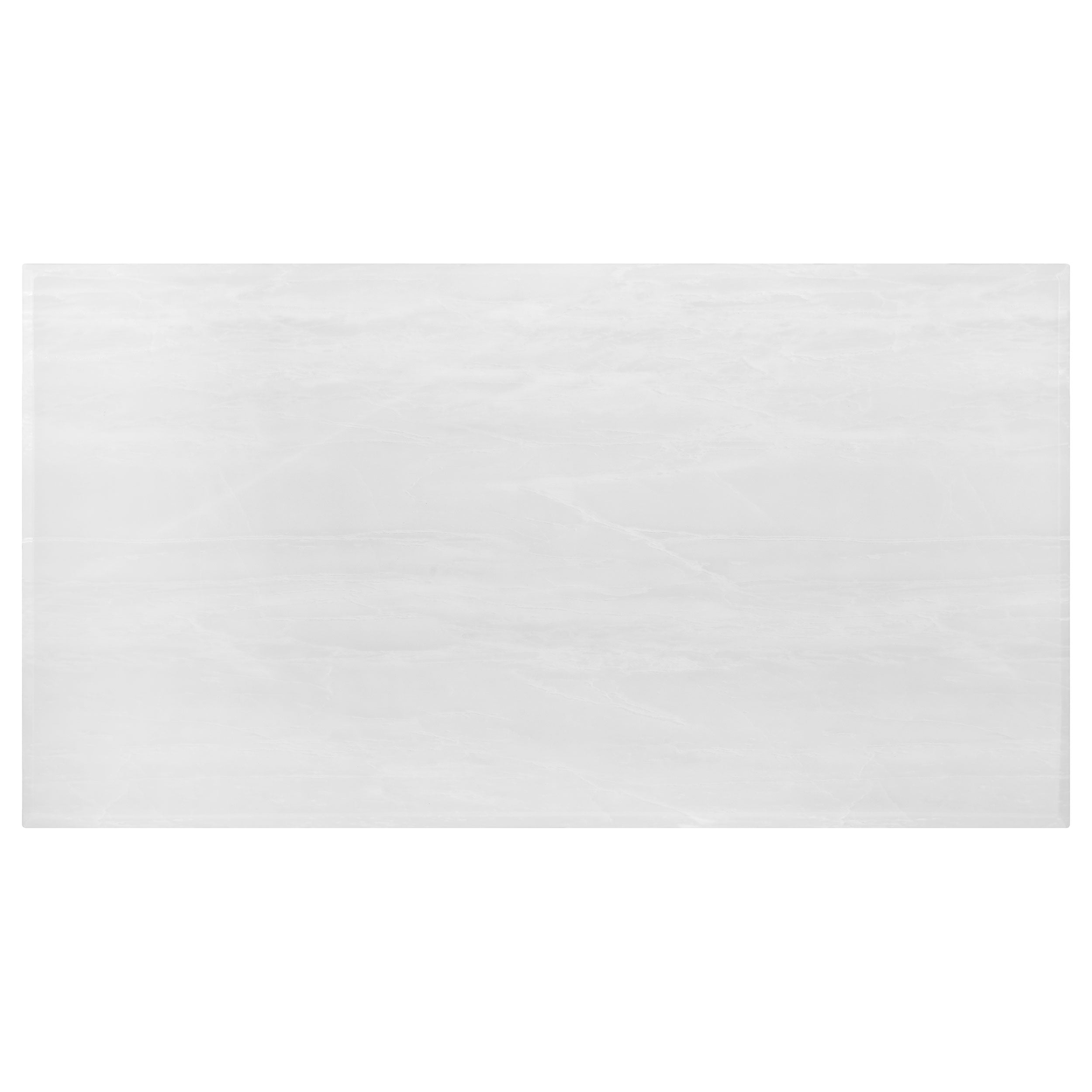 Kerwin Rectangular 71-inch Stone Top Dining Table White — view 5