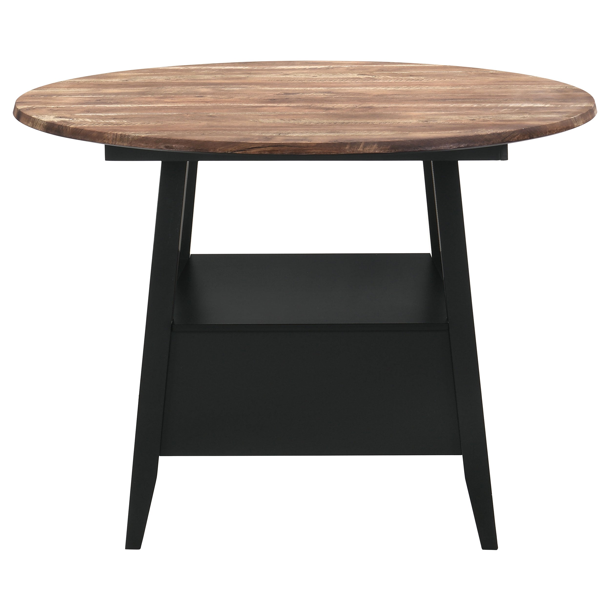 Gibson Round 50-inch Counter Height Dining Table Yukon Oak — view 5