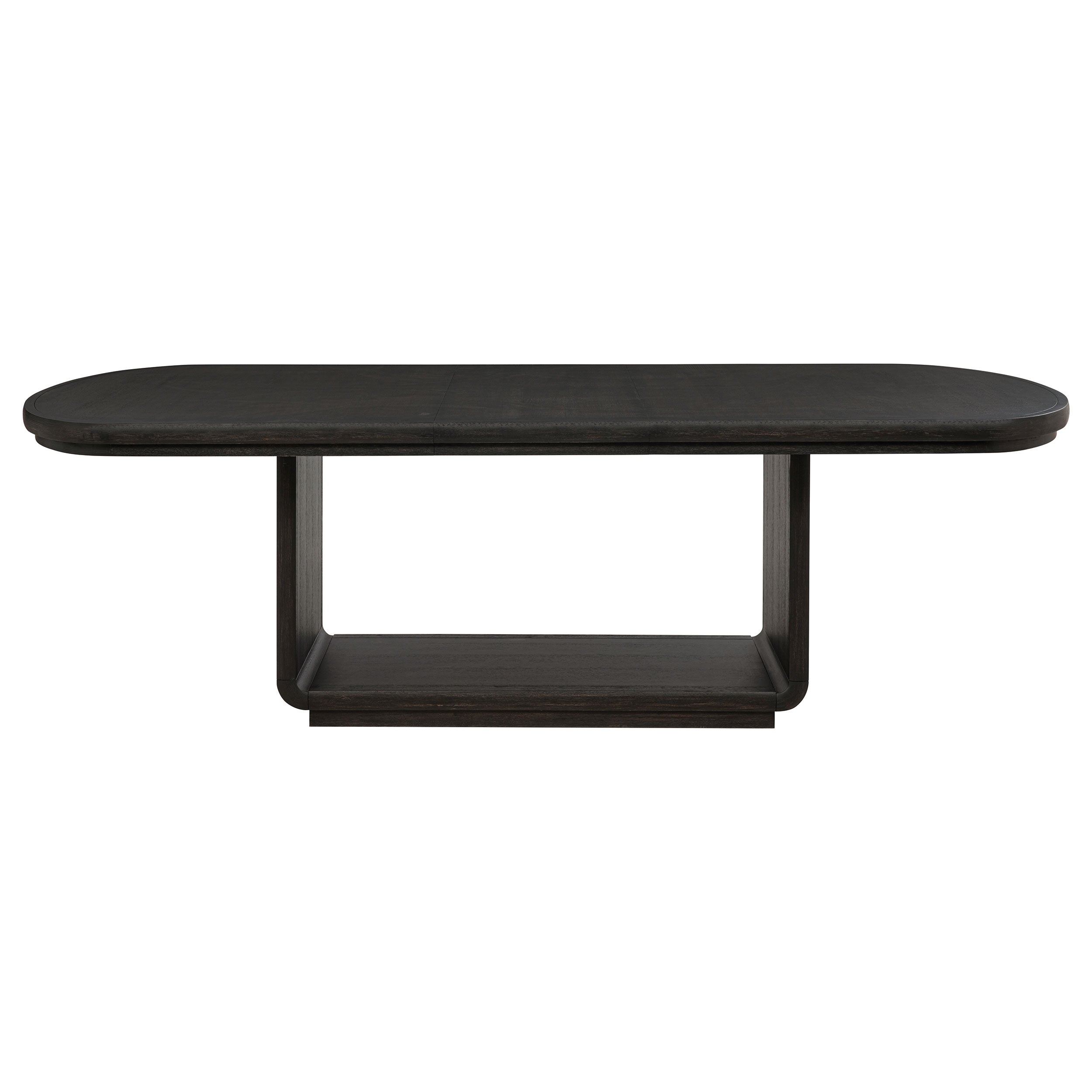 Leandro 9-piece Rectangular Dining Table Set Burnished Black — view 4