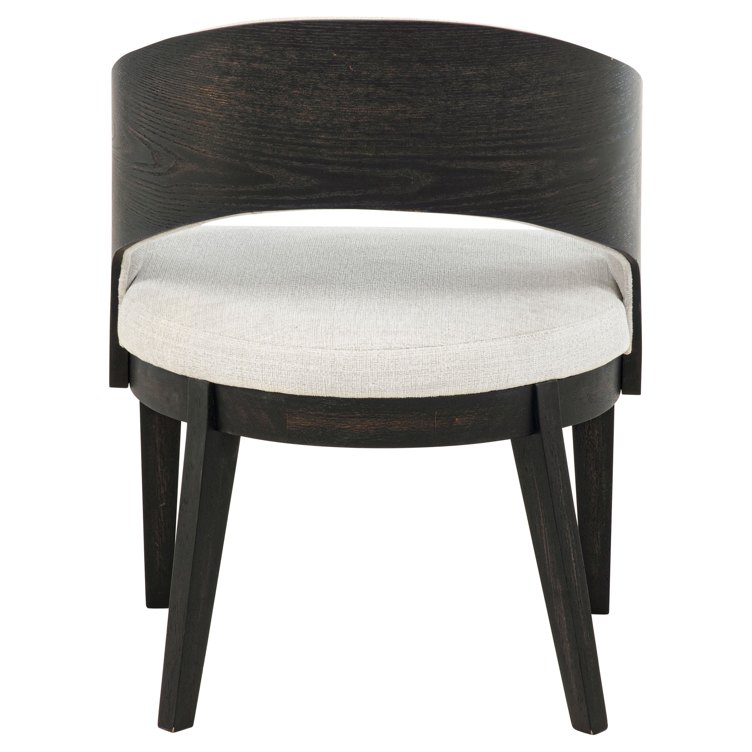 Leandro Upholstered Dining Arm Chair Cream (Set of 2) — view 8