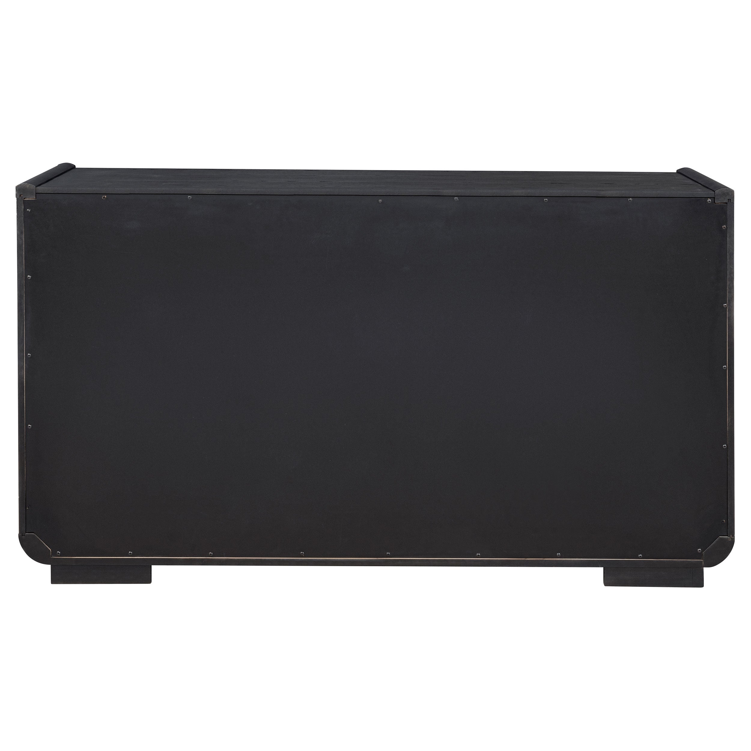 Leandro 2-drawer Dining Sideboard Server Burnished Black — view 7