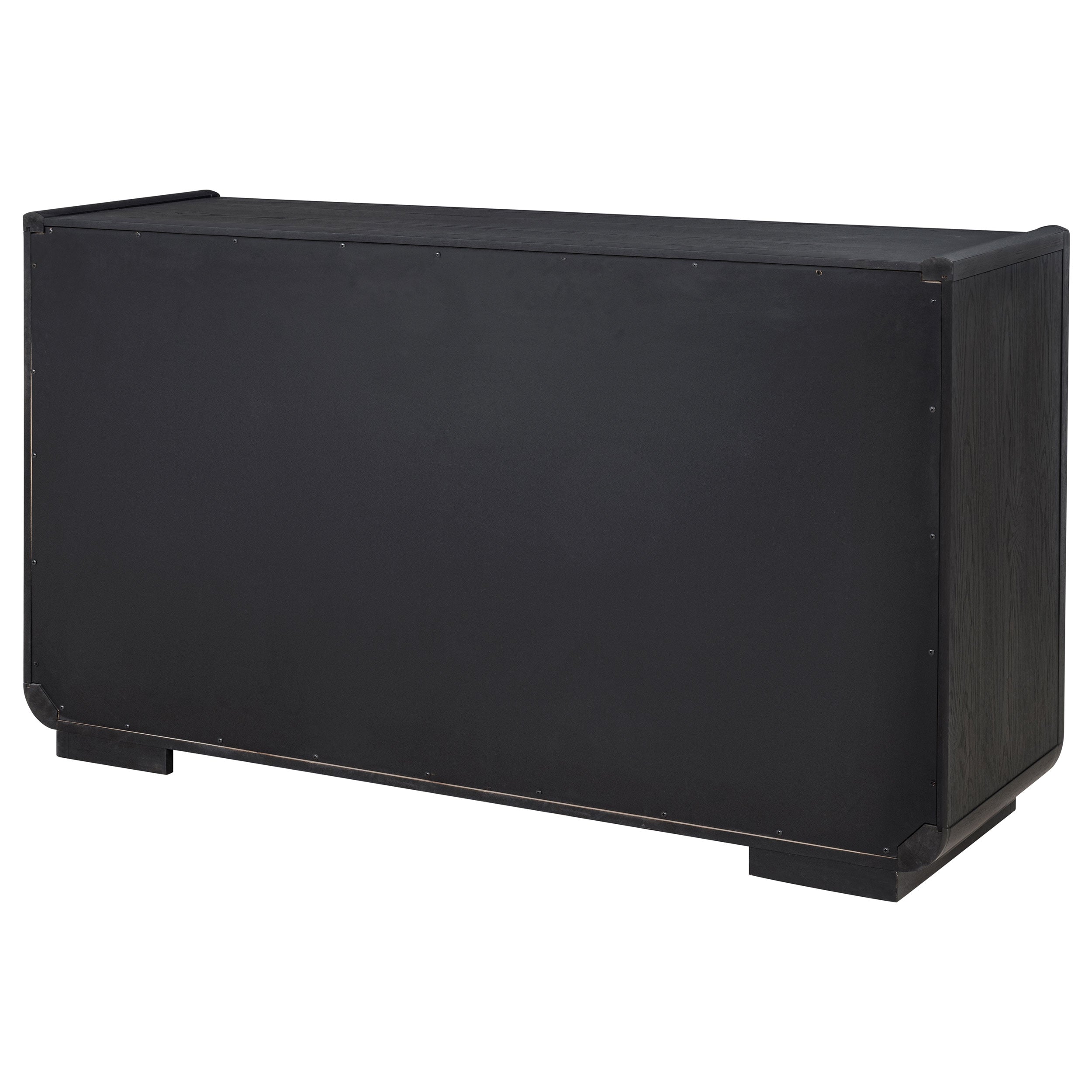 Leandro 2-drawer Dining Sideboard Server Burnished Black — view 8