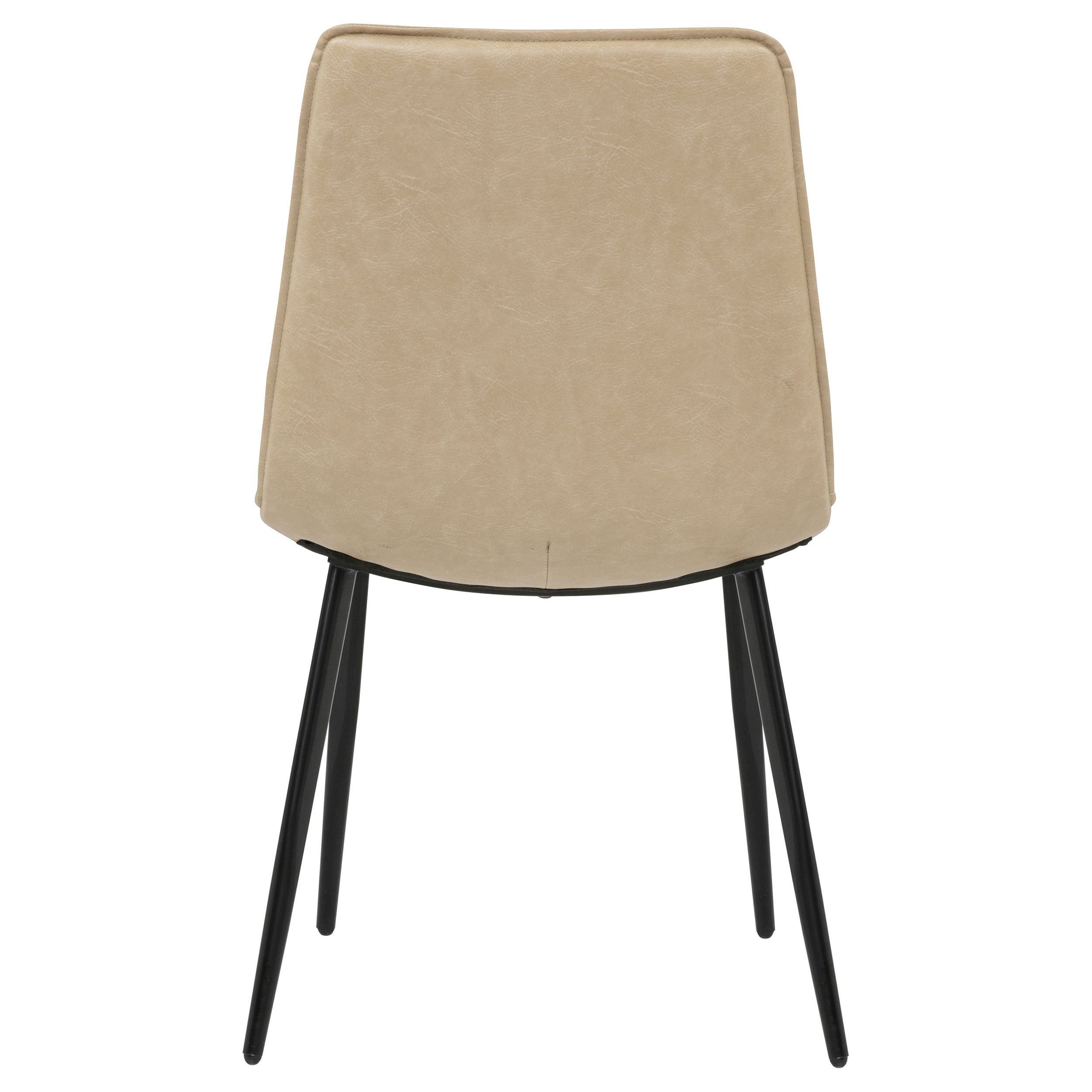Ortega Upholstered Dining Side Chair Tan (Set of 2) — view 8