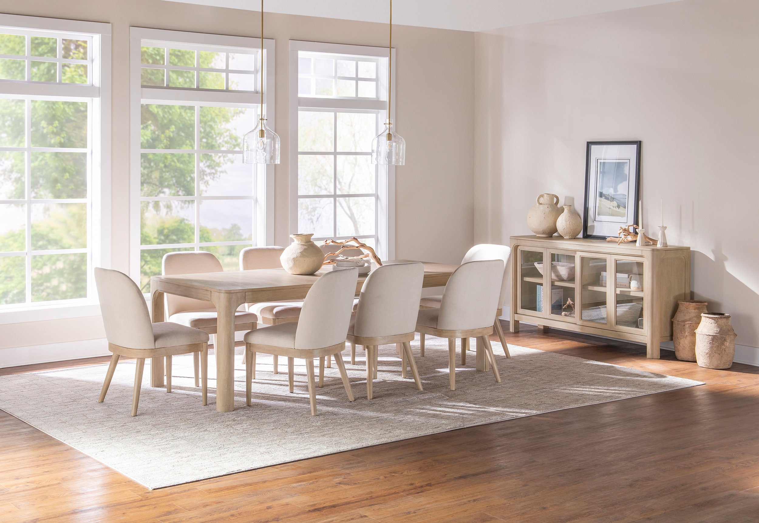 Solano Sliding Door Dining Sideboard Server Weathered Mango — view 15