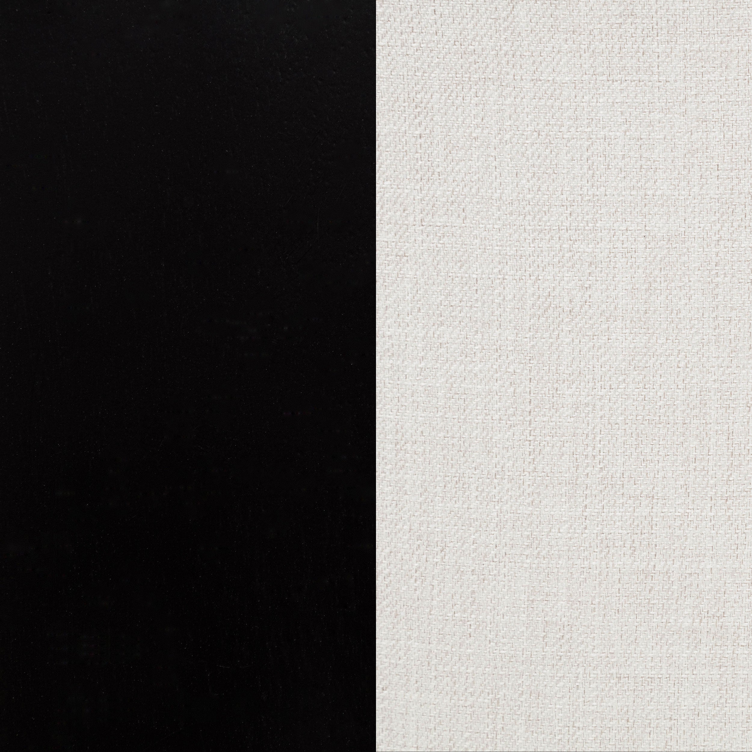 Baney Fabric Upholstered Dining Side Chair Cream and Black — view 12