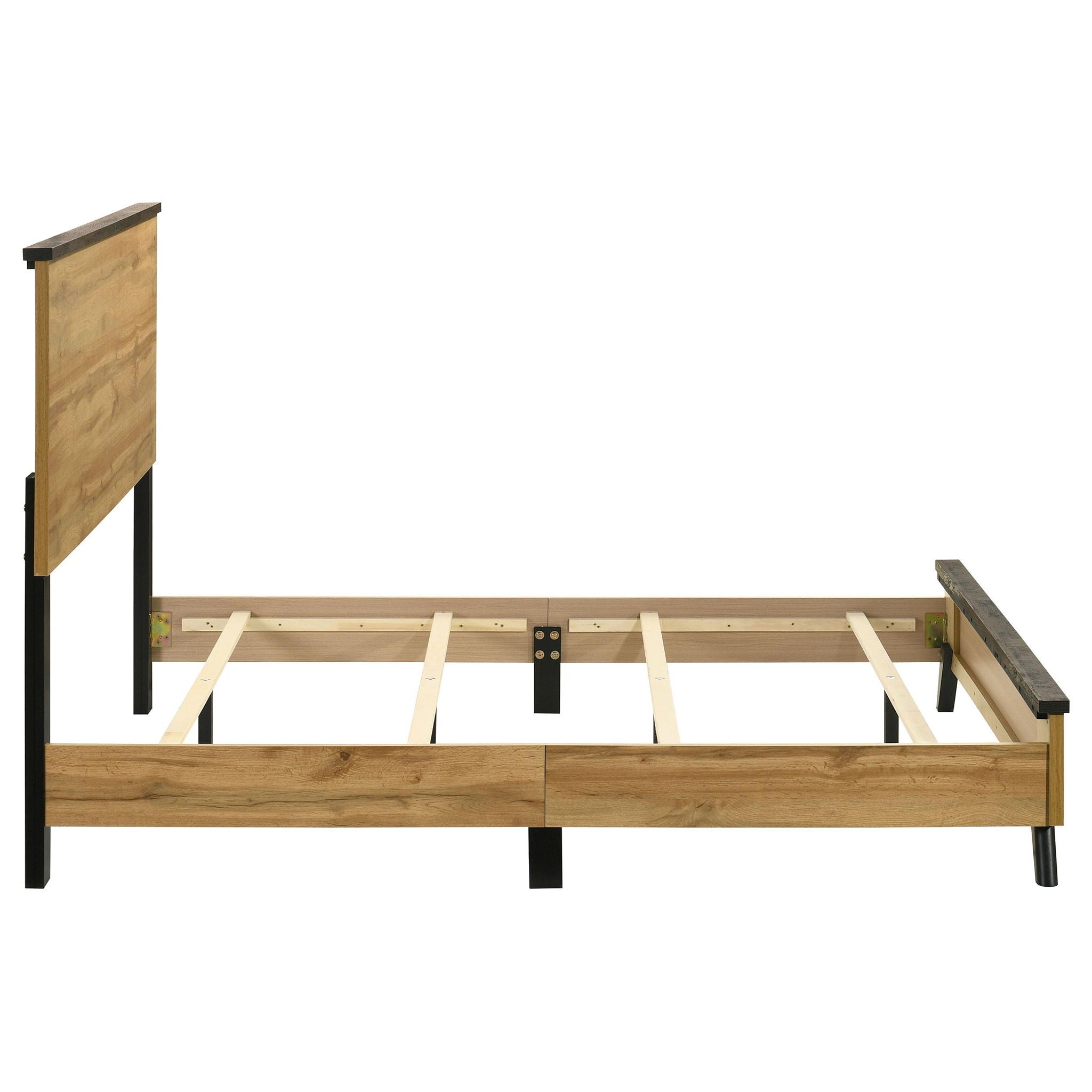 Kaywood 52-inch Full Panel Bed Natural Pine