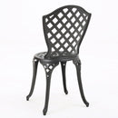 Bono Metal Bistro Set - Black