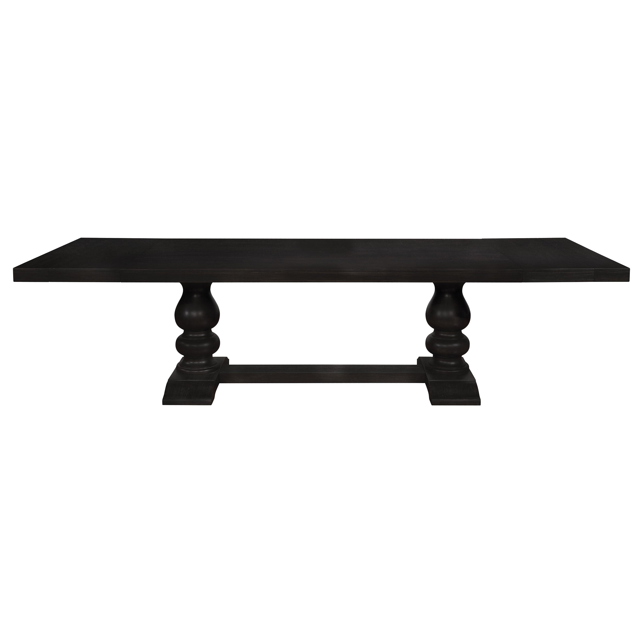 Phelps 5-piece Rectangular Dining Table Set Distressed Noir — view 4