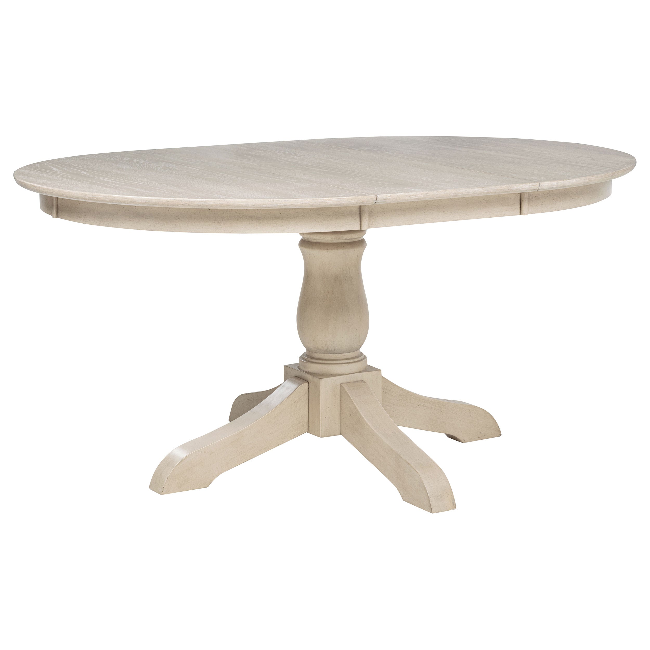 Orrison 5-piece Oval 62-inch Extension Leaf Dining Set Linen — view 2
