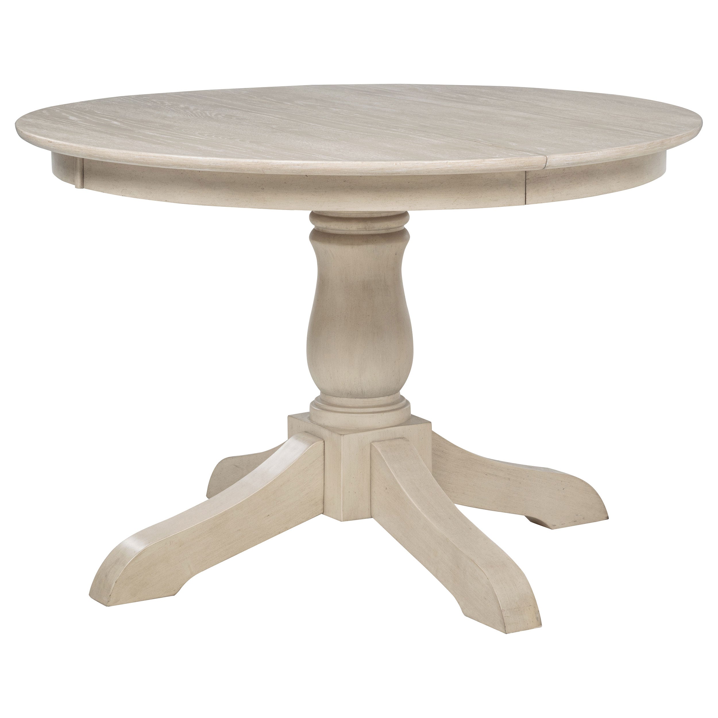 Orrison Oval 62-inch Wood Extension Leaf Dining Table Linen — view 2