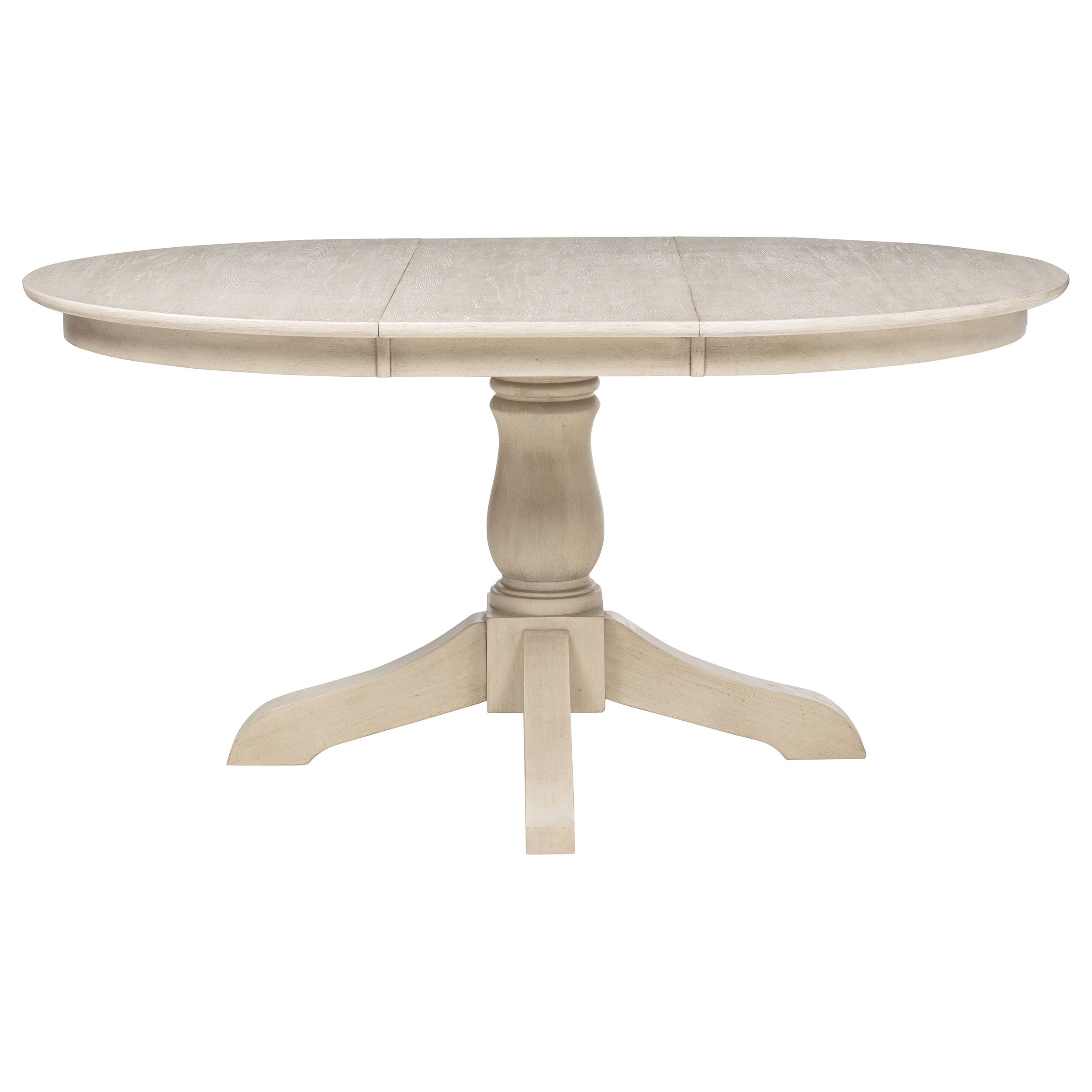 Orrison Oval 62-inch Wood Extension Leaf Dining Table Linen — view 3