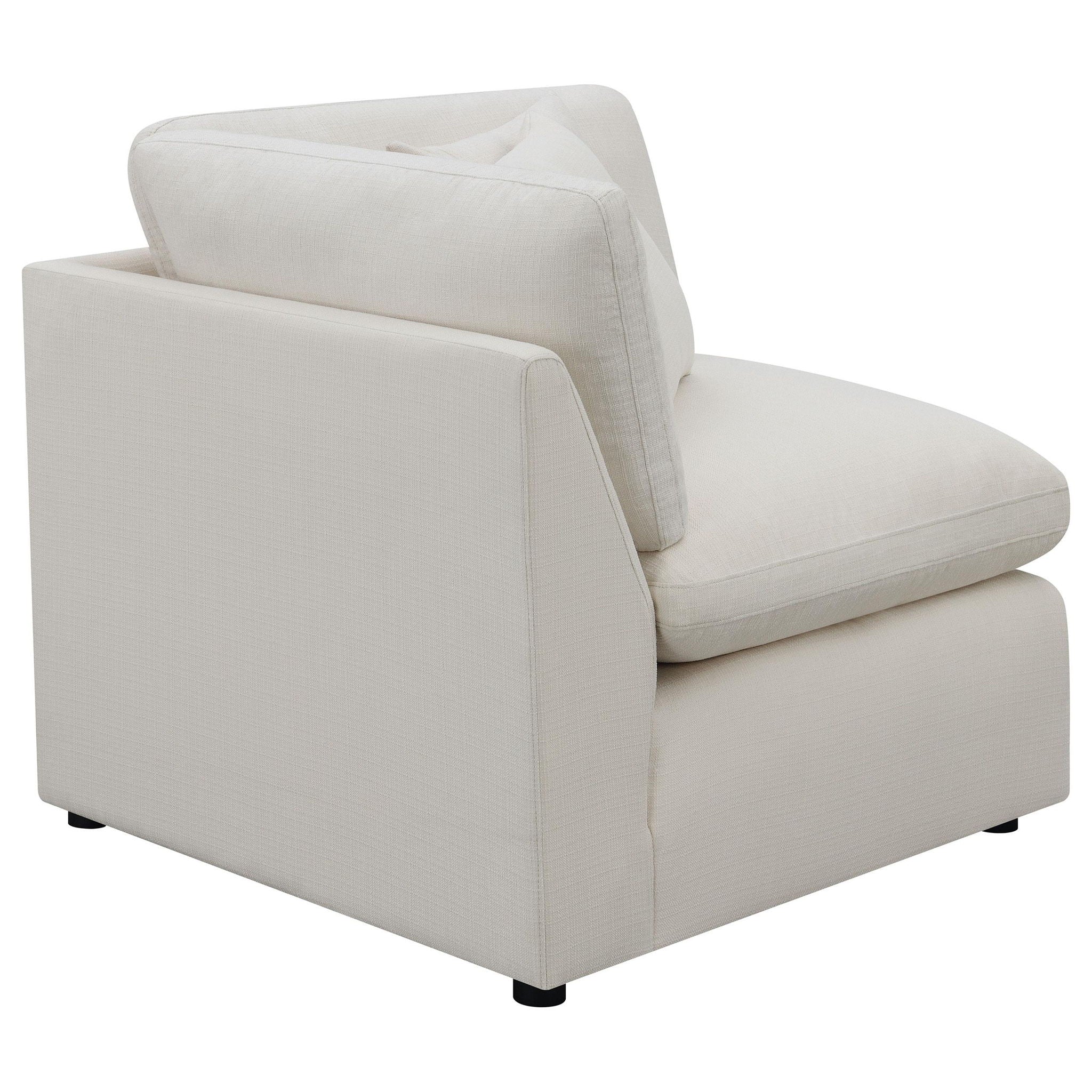 Hobson Upholstered Corner Ivory