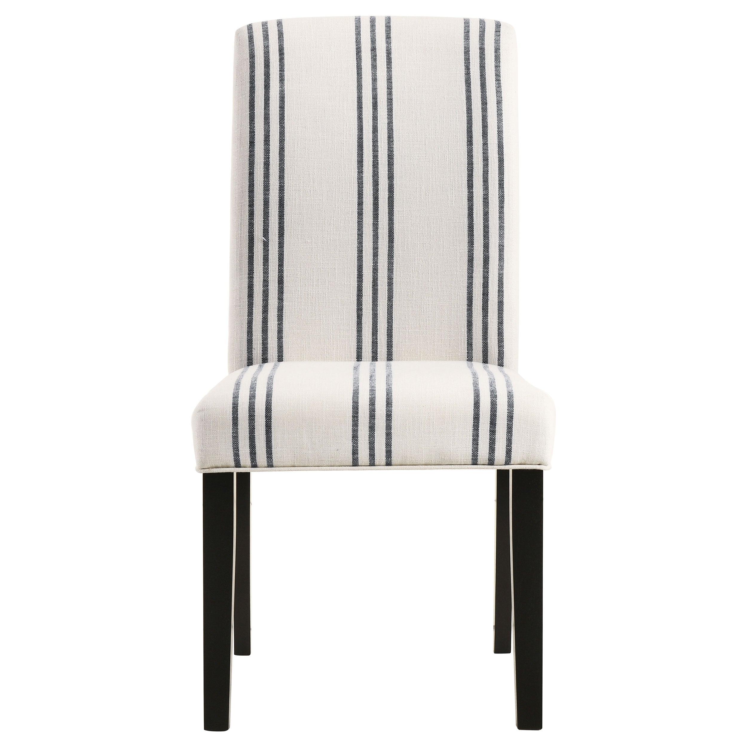 Herran Upholstered Dining Side Chair Beige (Set of 2) — view 3