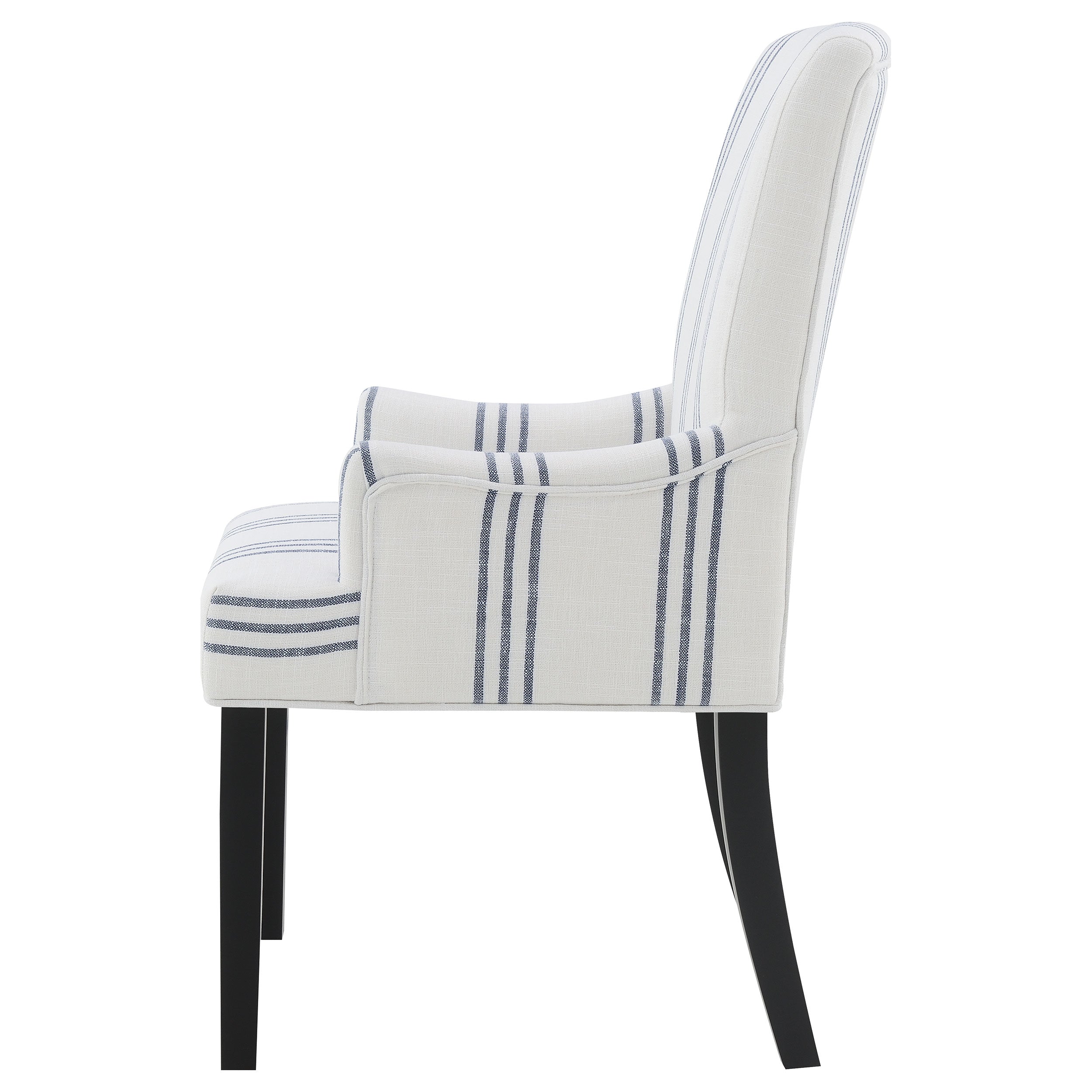 Herran Upholstered Arm Chair Beige — view 5