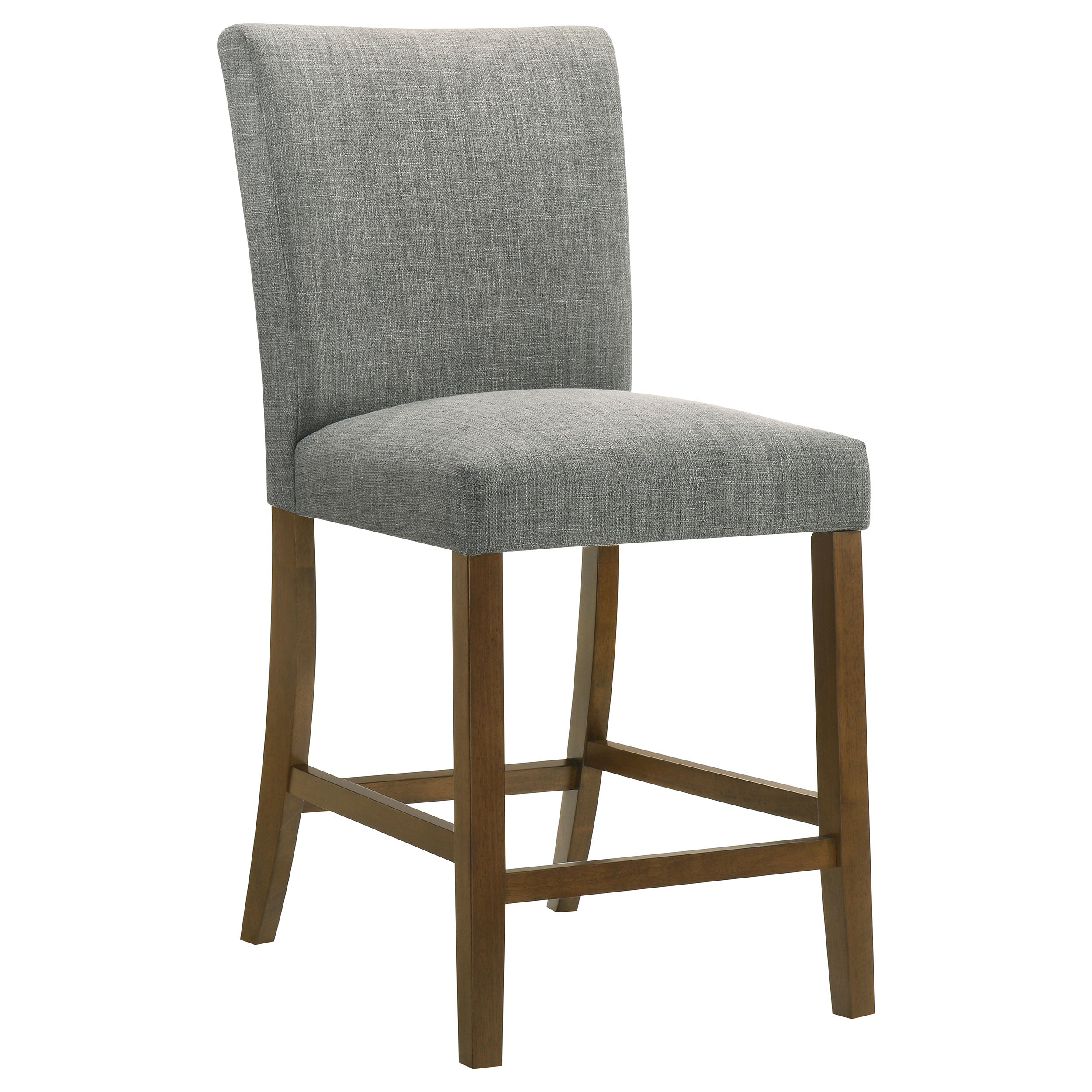 Paxton Upholstered Counter Height Dining Chair Grey (Set of 2) — view 3